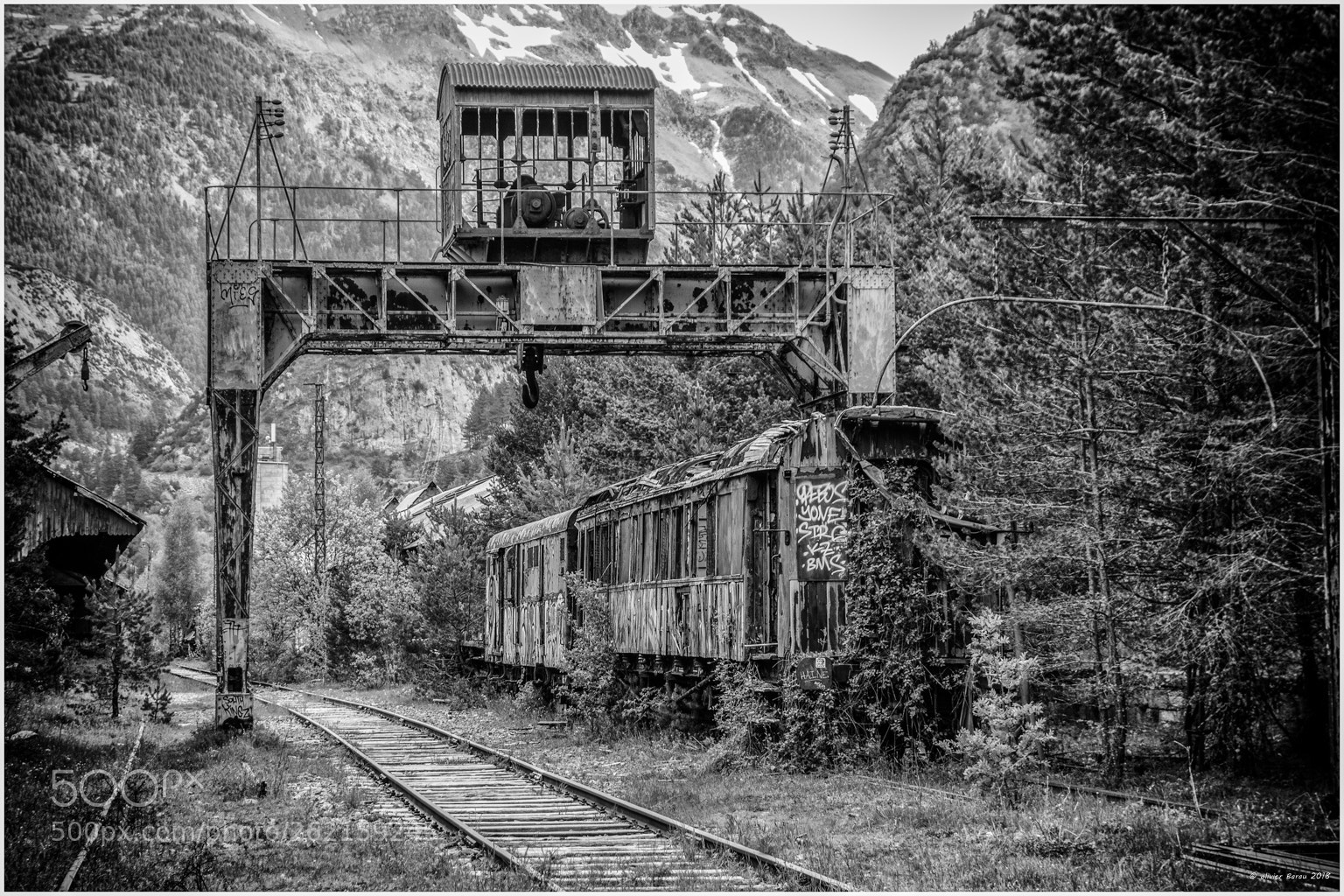 Sony Cyber-shot DSC-RX100 II sample photo. Old railway track photography