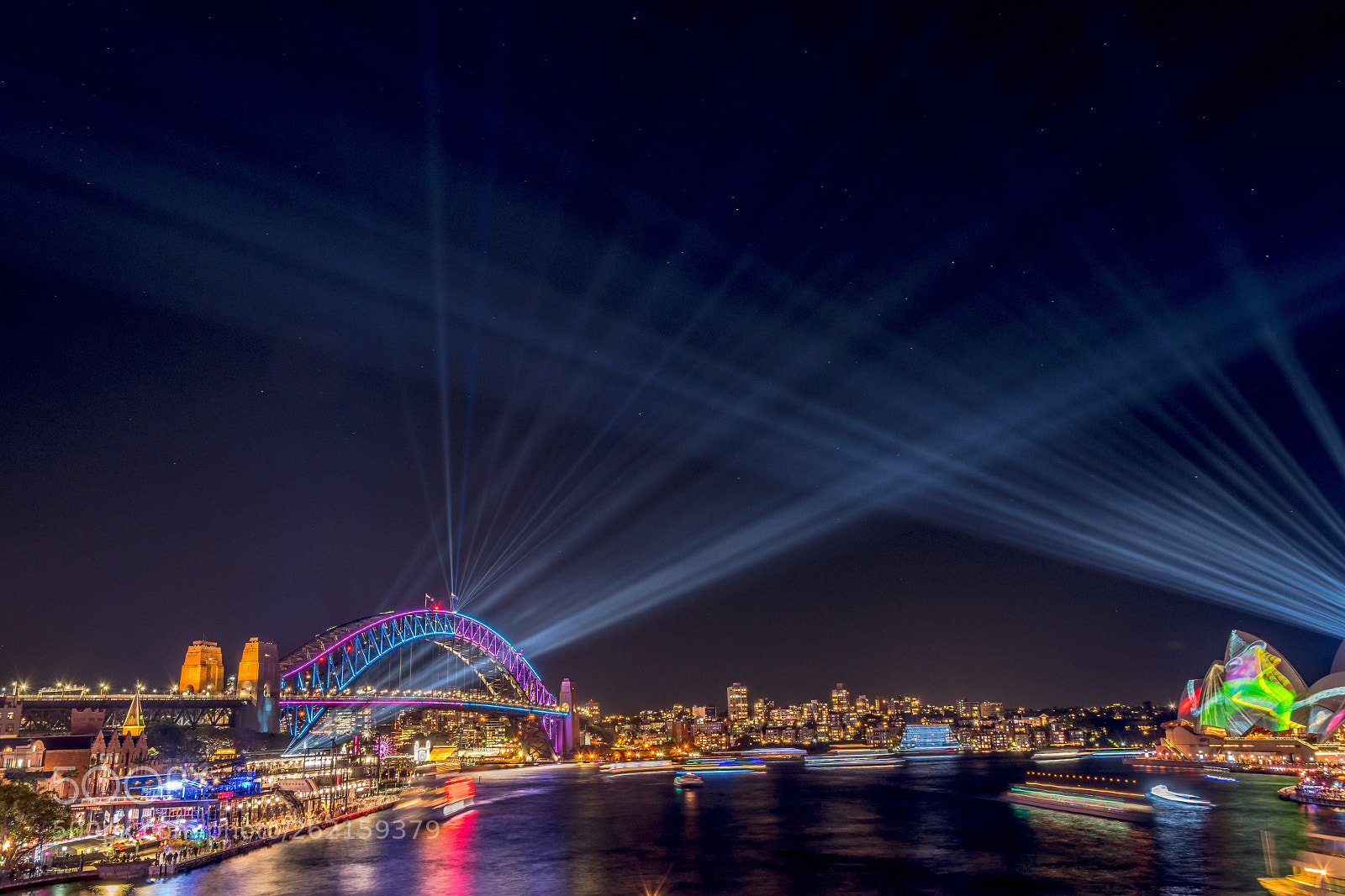 Nikon D5500 sample photo. Vivid sydney photography