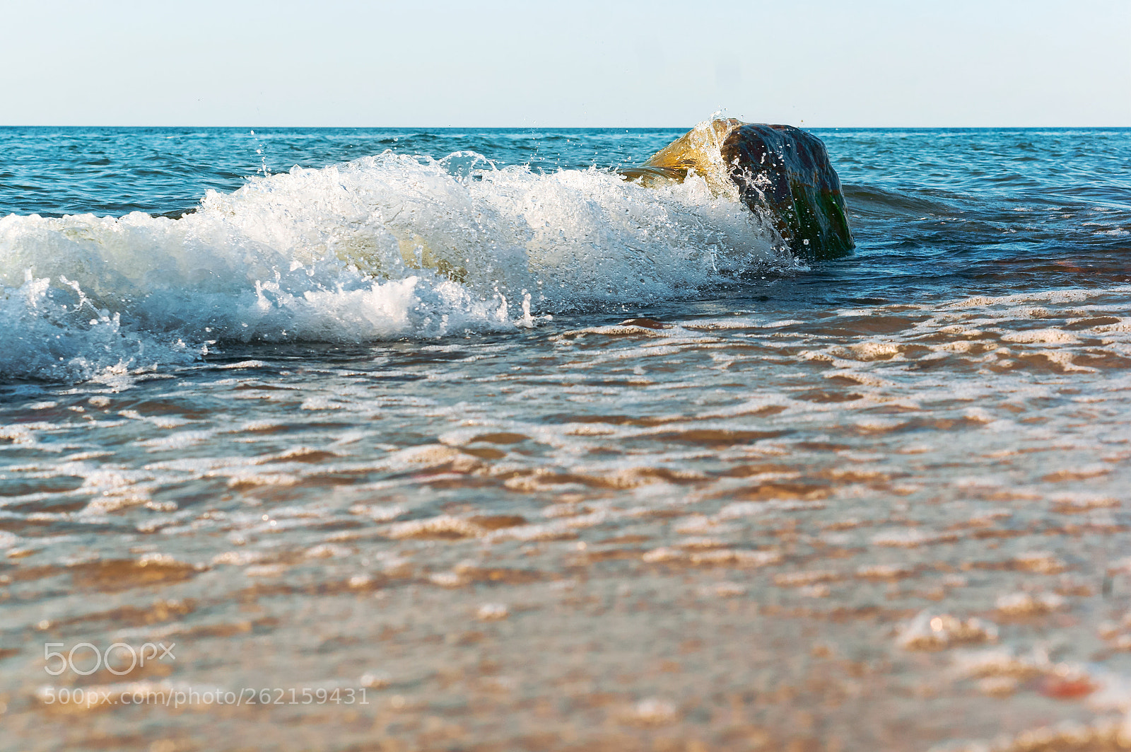 Sony Alpha NEX-3N sample photo. The wave breaks on photography