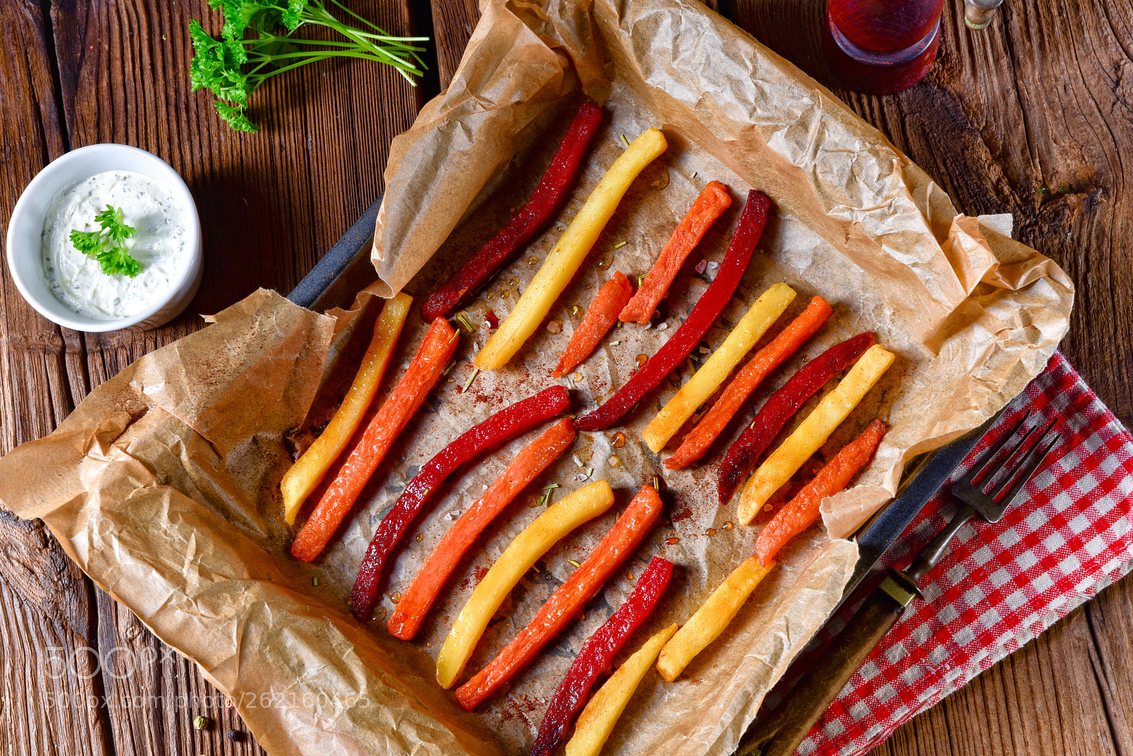 Nikon D810 sample photo. Colorful vegetable fries from photography