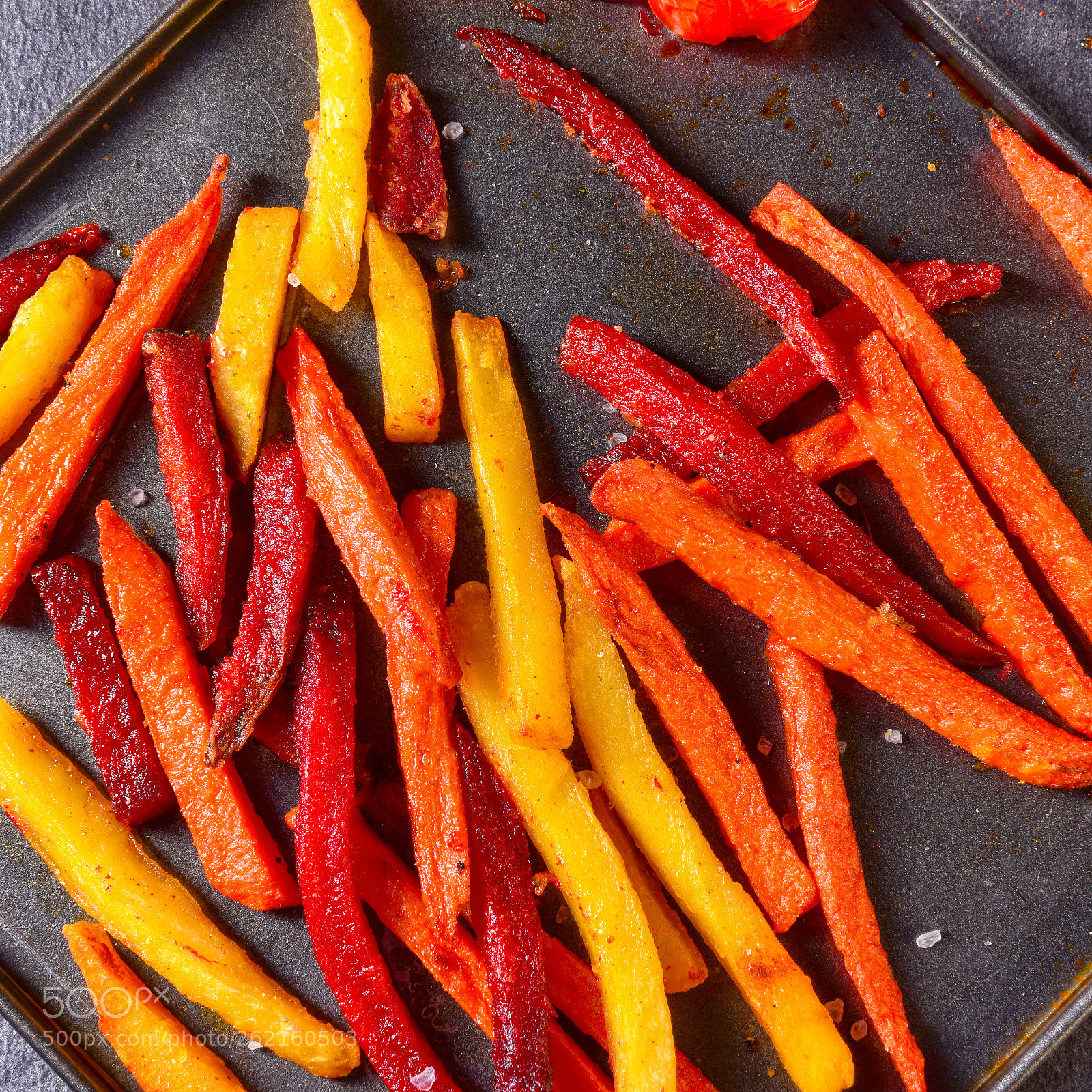 Nikon D810 sample photo. Colorful vegetable fries from photography
