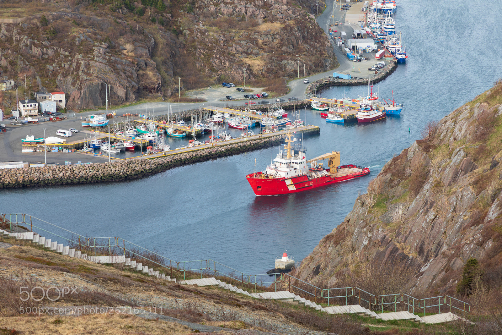 Canon EOS 5D Mark IV sample photo. Coast guard leaving st photography