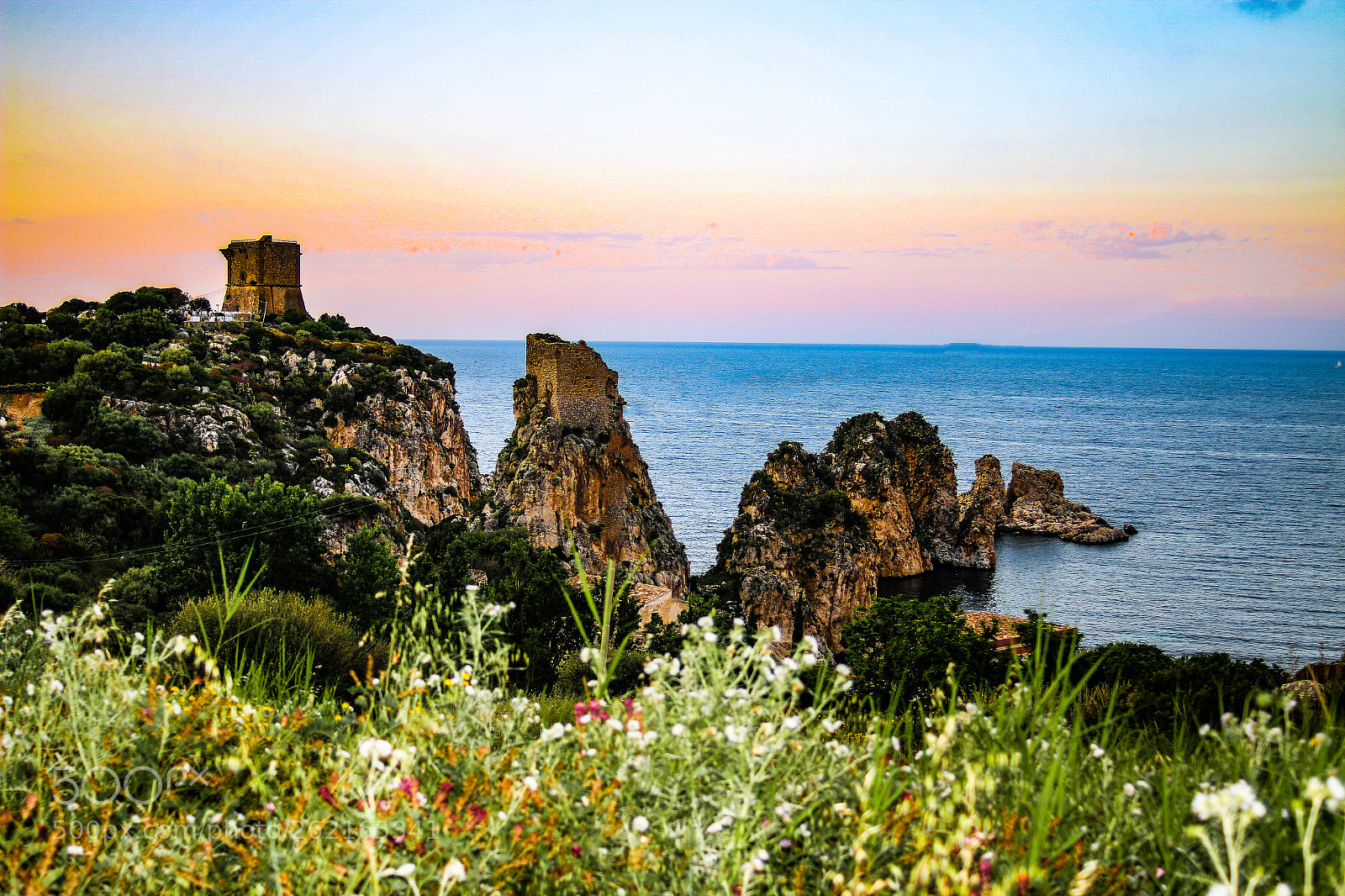 Canon EOS 70D sample photo. Tonnara di scopello photography