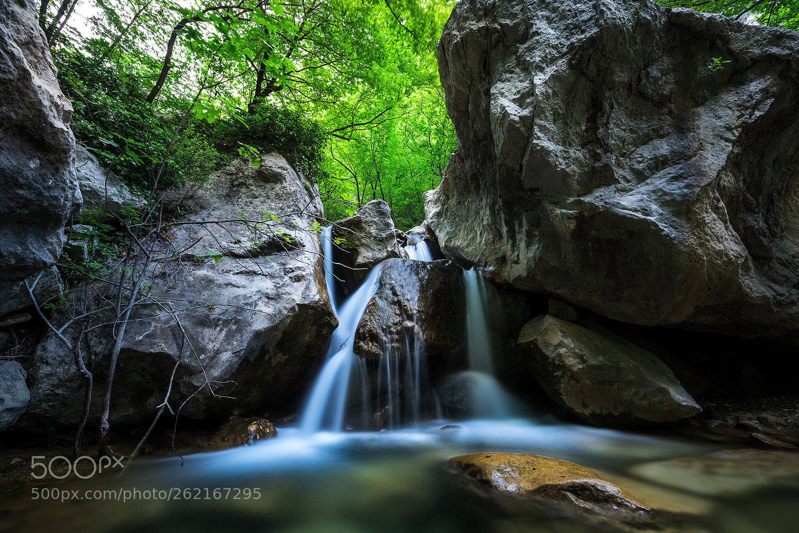 Nikon D810 sample photo. Beautiful waterfall photography