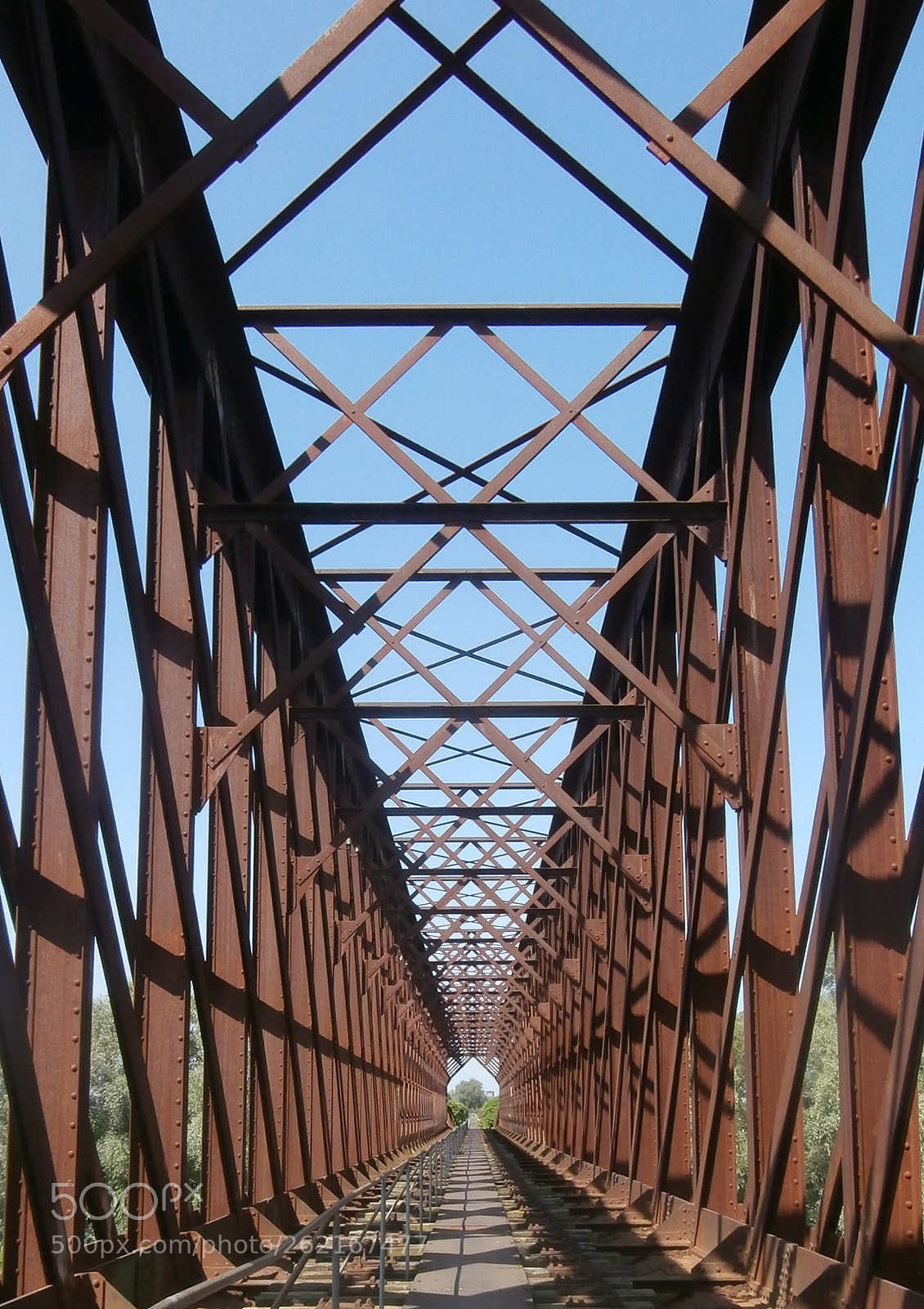 Olympus VR340,D750 sample photo. Old railway bridge 2 photography