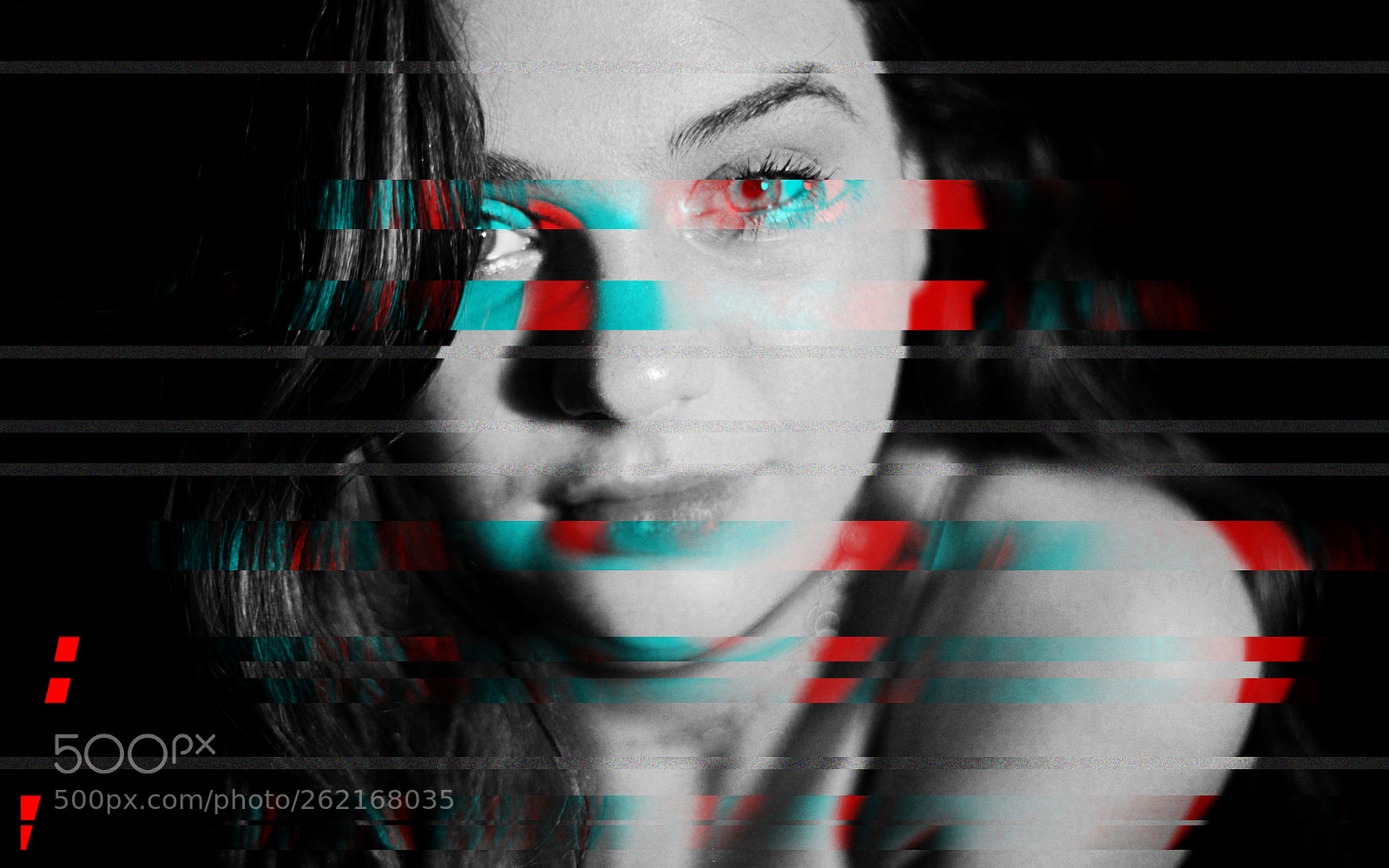 Canon EOS 5D Mark II sample photo. Glitch photography