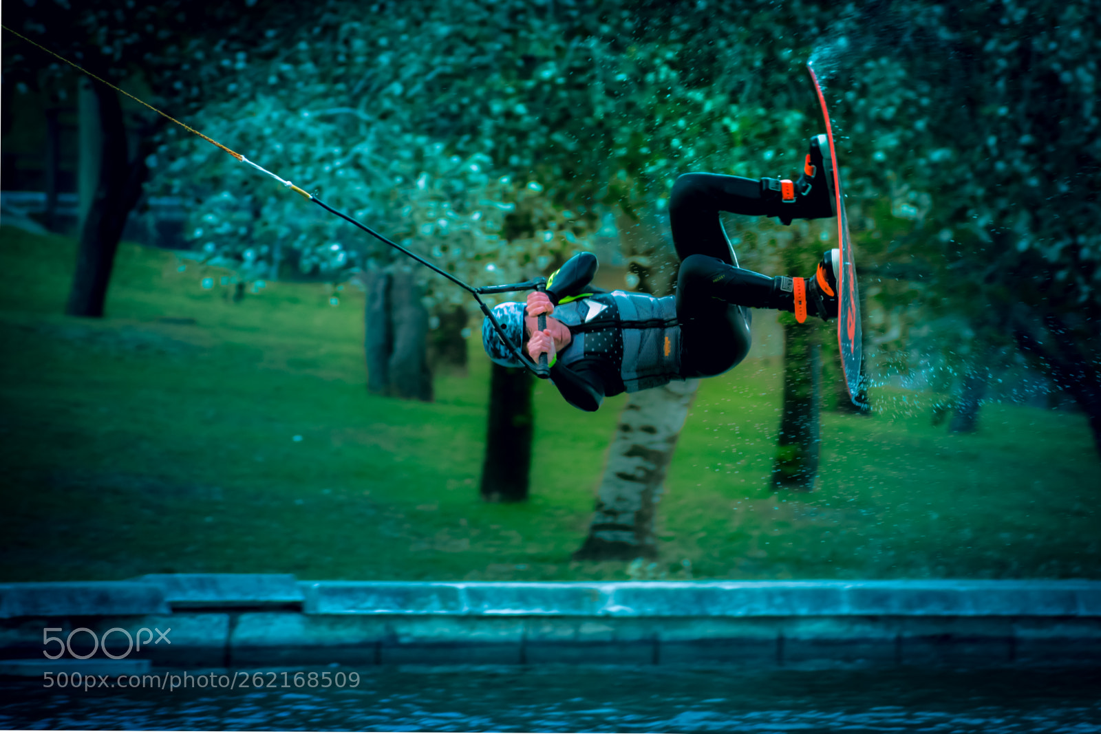 Nikon D5500 sample photo. Kitesurf photography