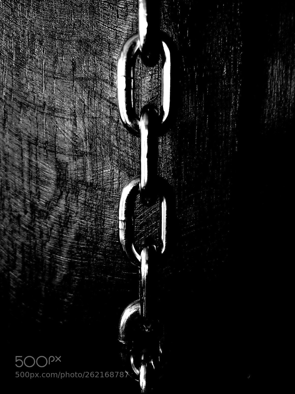 HUAWEI Mate 10 Lite sample photo. Chain & wood photography