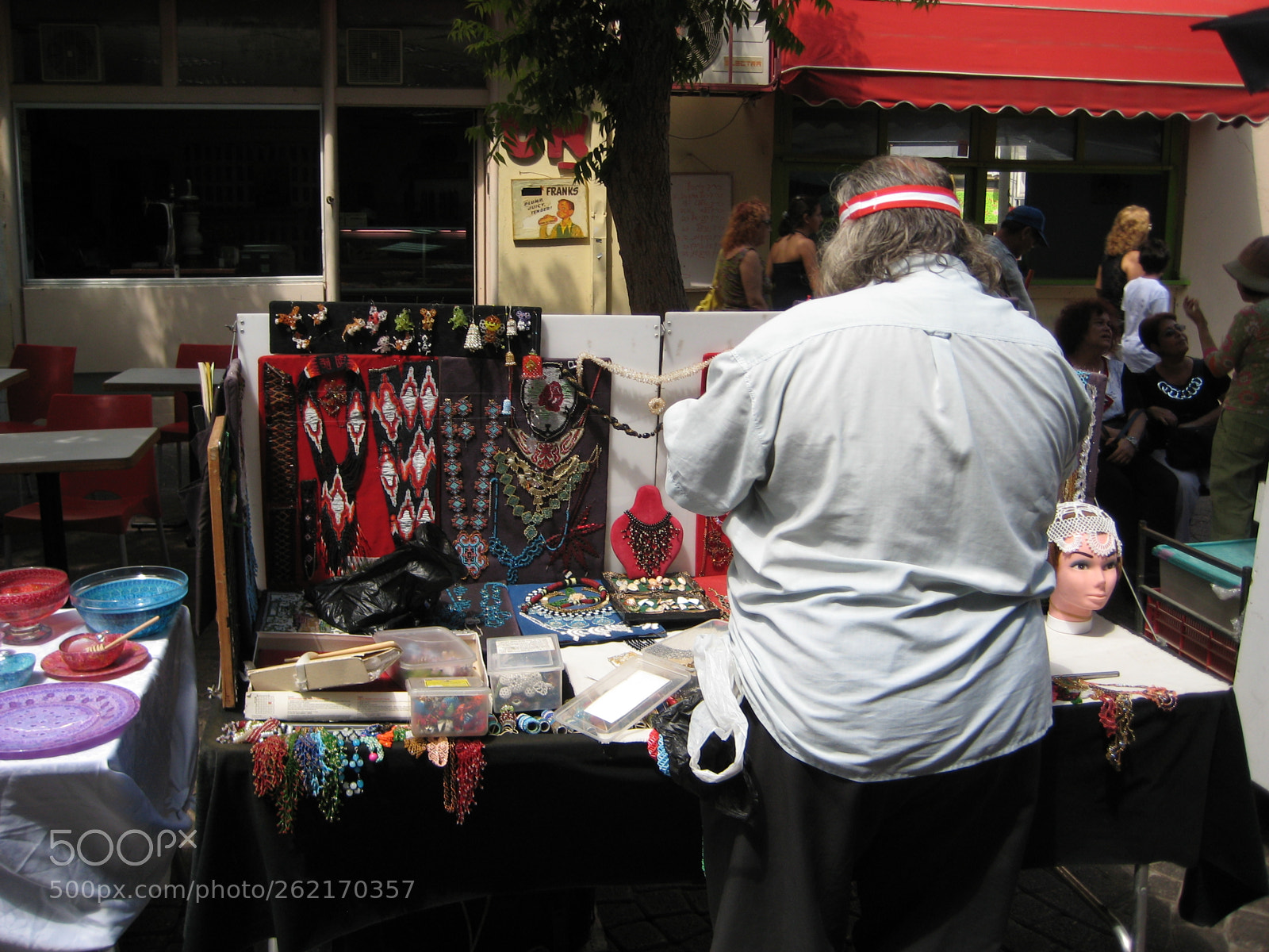 Canon POWERSHOT SD750 sample photo. Market in tel aviv photography