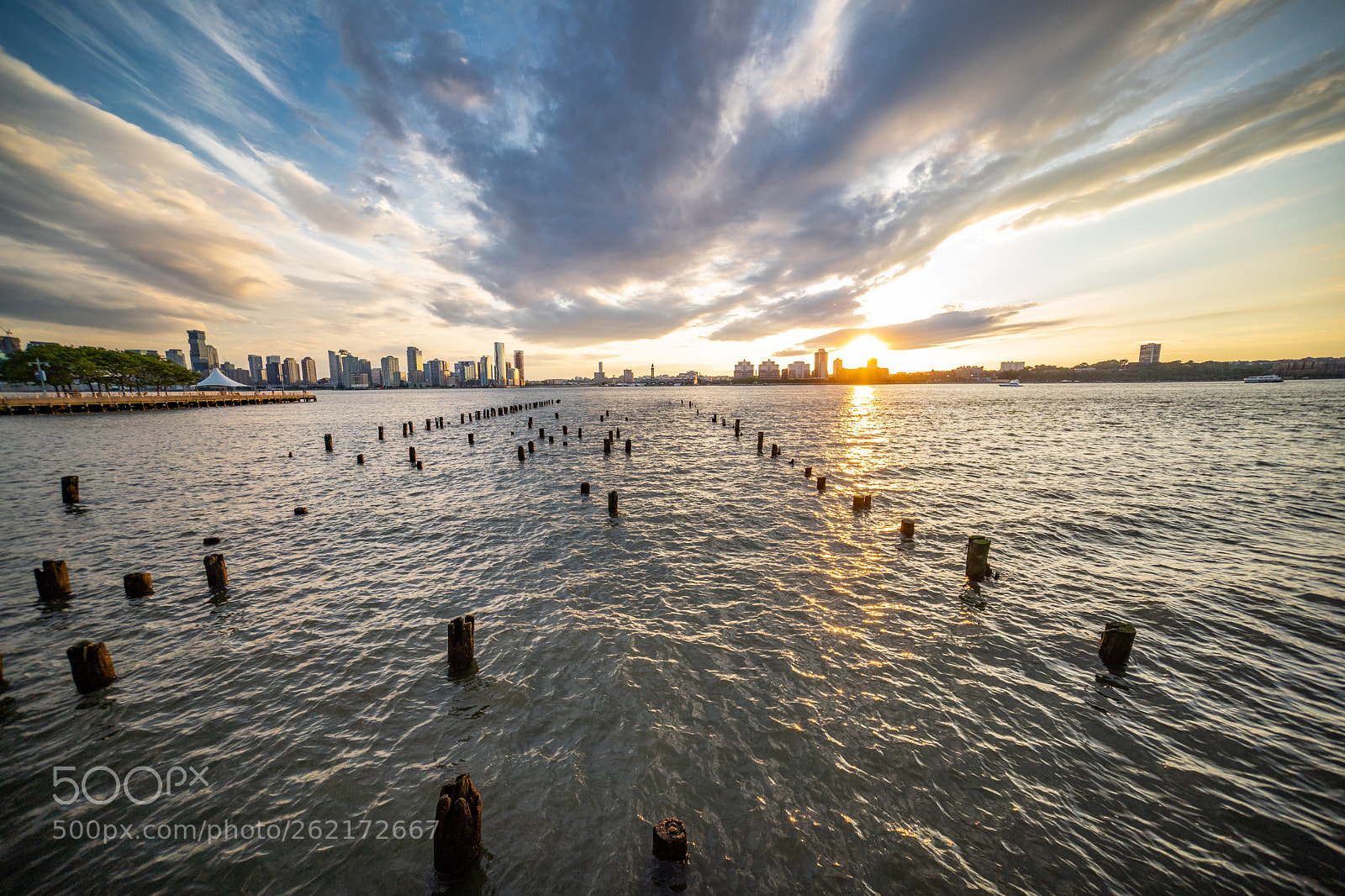 Sony a7 III sample photo. Jersey city skyline photography