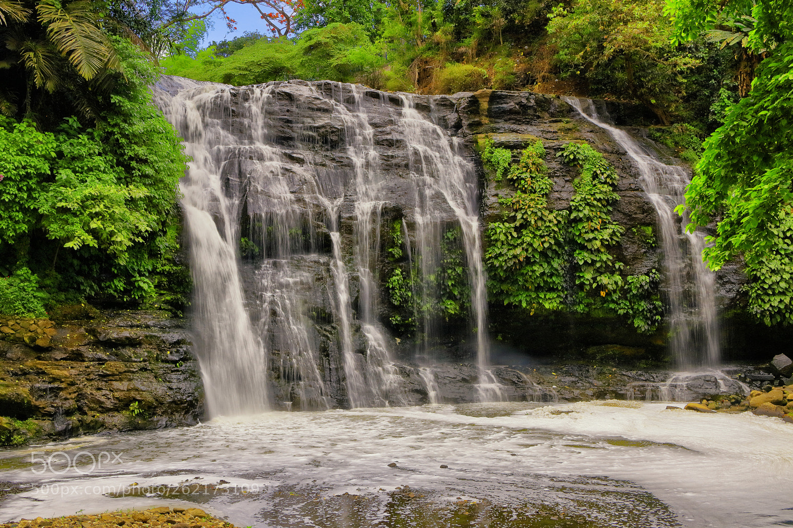 Canon EOS 80D sample photo. Hinulugang taktak waterfalls photography