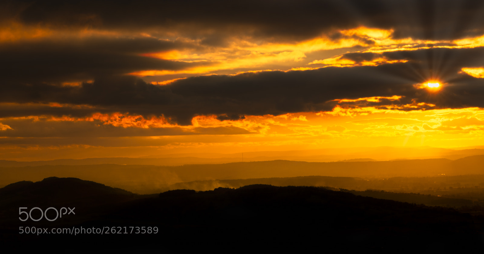 Nikon D7100 sample photo. Sunset scene photography