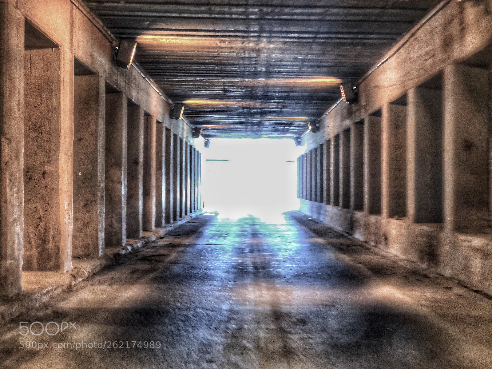 Apple iPhone X sample photo. Tunnel  photography