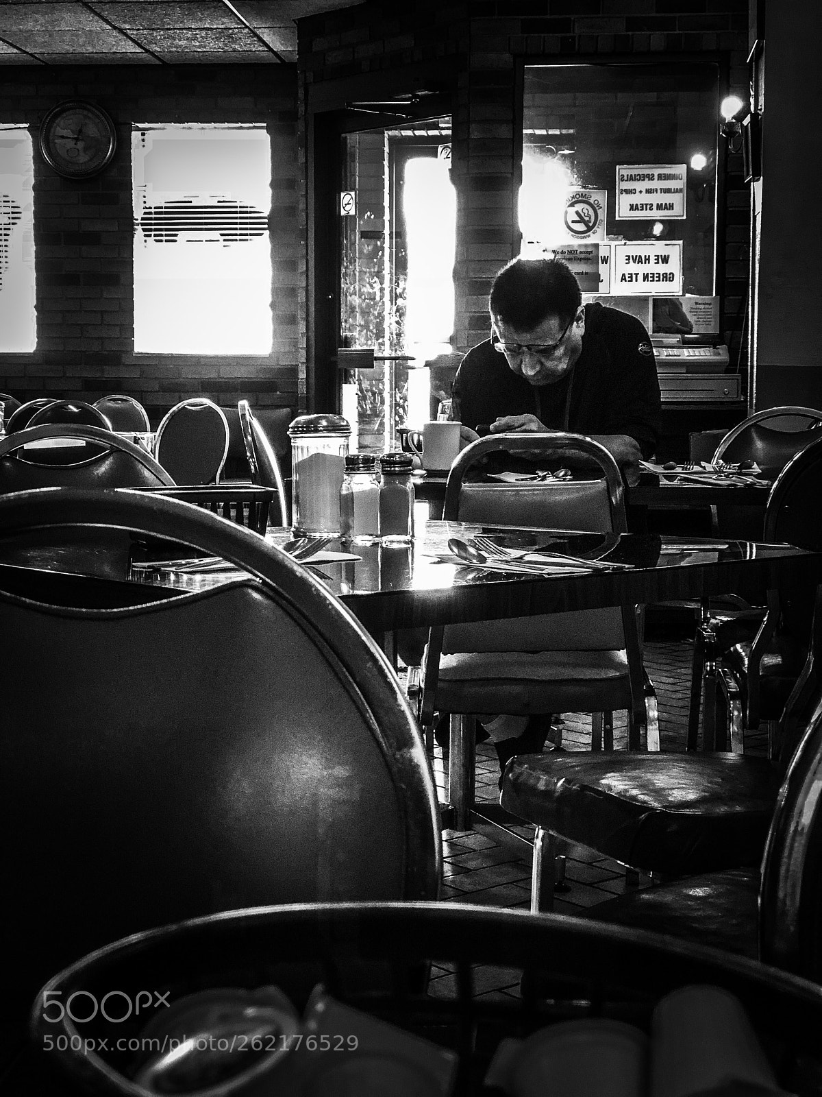 Apple iPhone 8 Plus sample photo. Dining alone. windsor, on.  photography