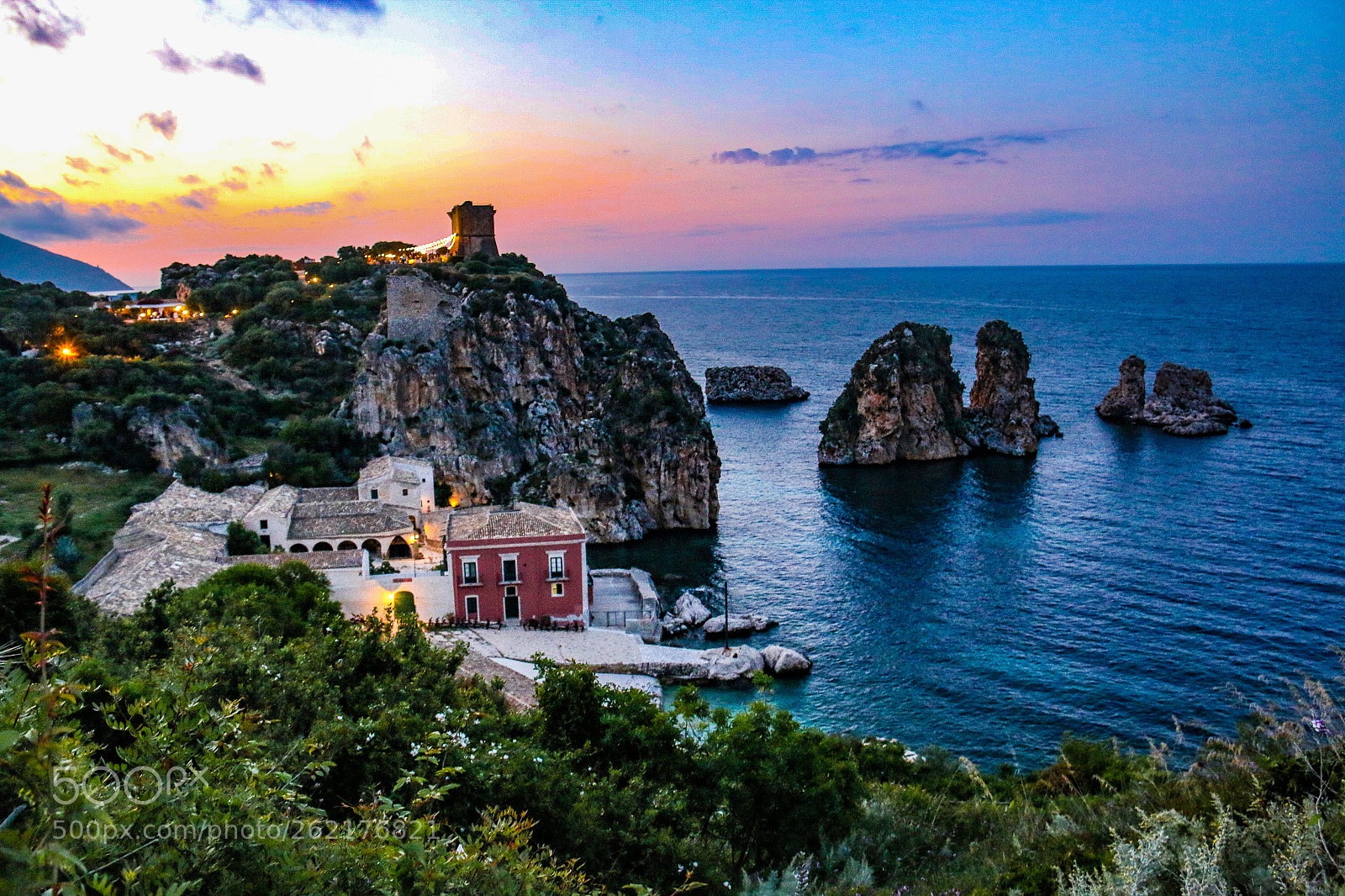 Canon EOS 70D sample photo. Tonnara di scopello photography