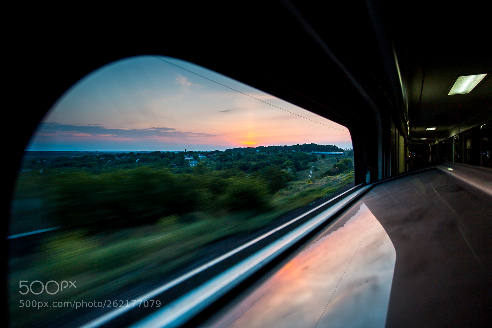 Canon EOS 6D sample photo. Traveling by train photography