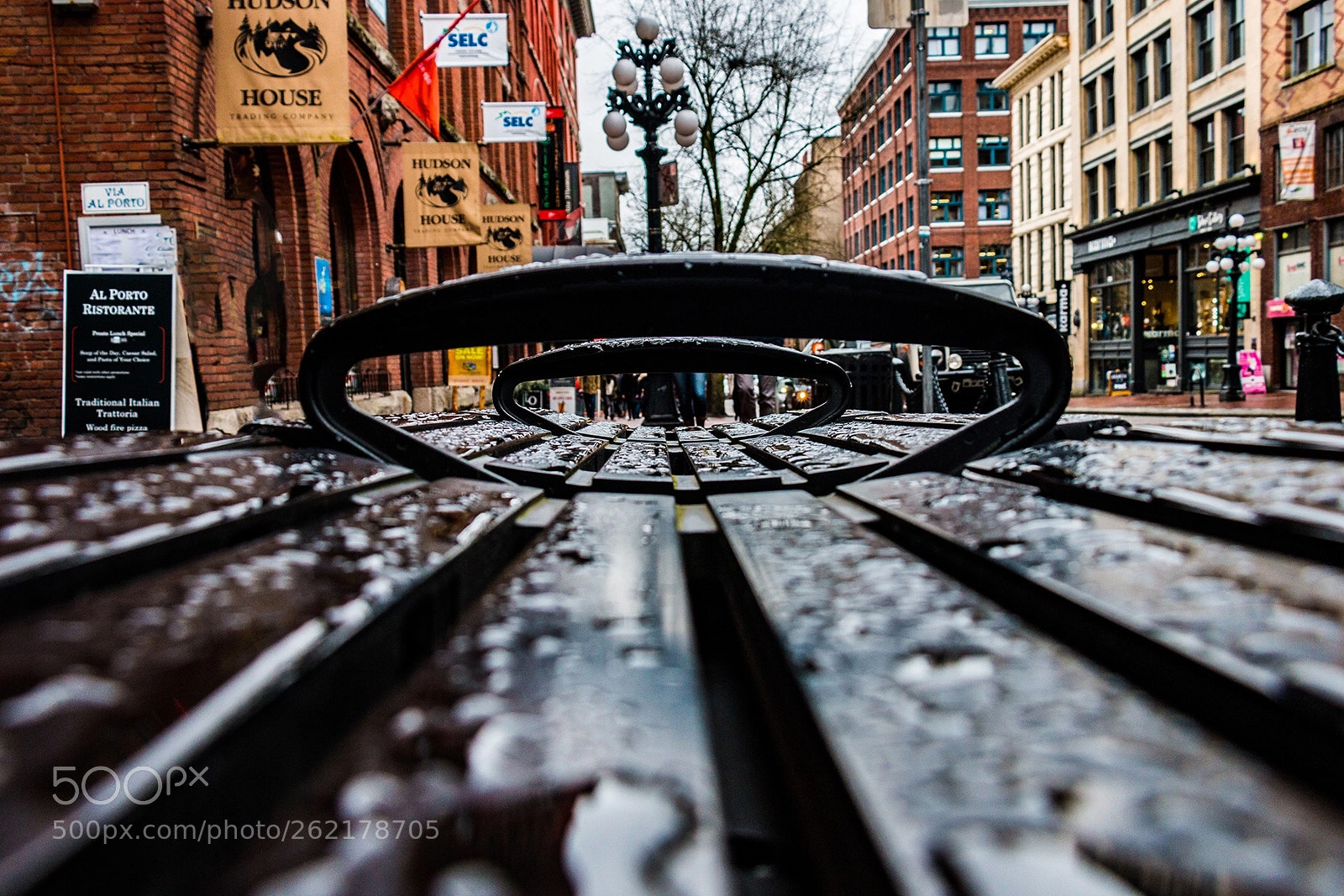 Canon EOS 70D sample photo. Through the bench photography
