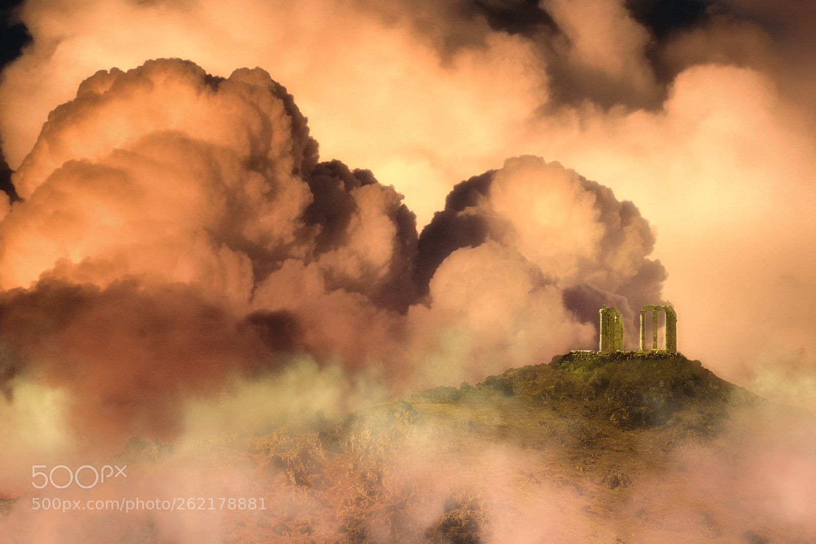 Sony a6000 sample photo. Ancient temple on clouds photography