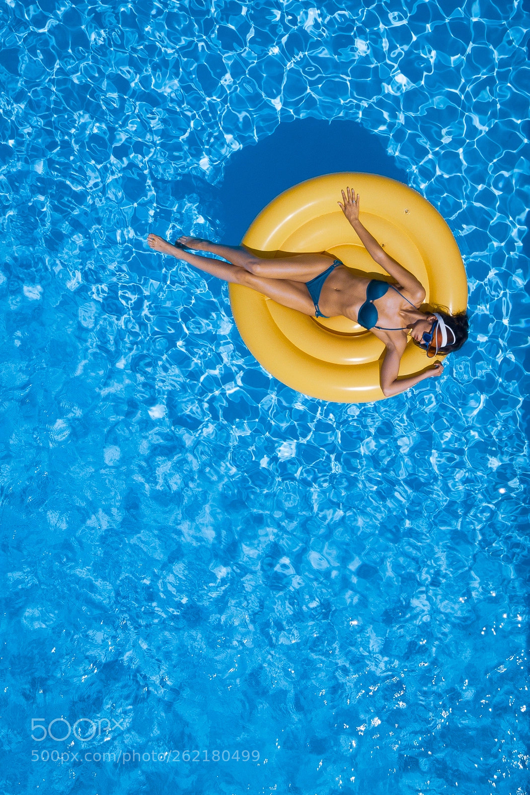 DJI FC220 sample photo. Pool photography