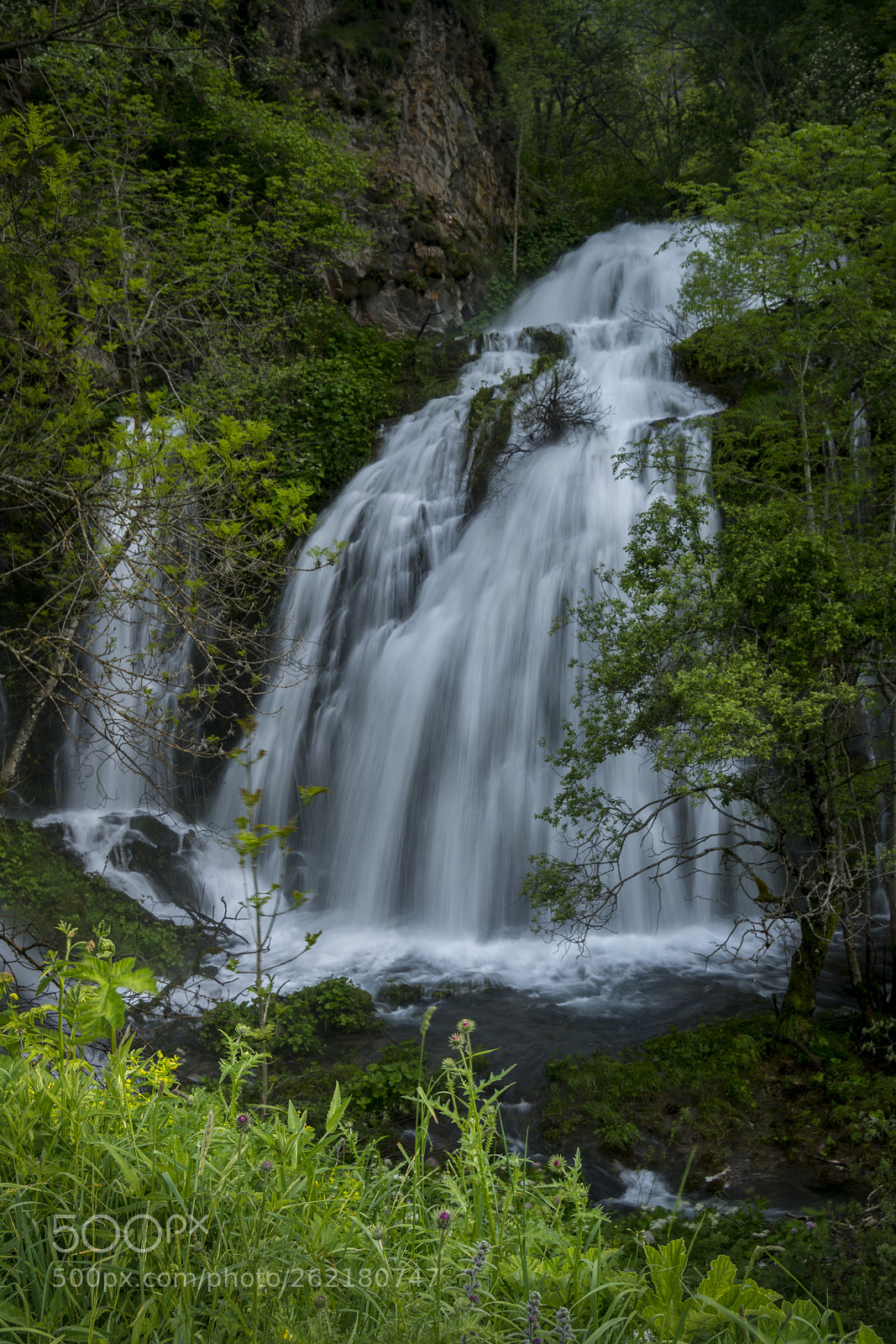 Nikon D7100 sample photo. Waterfall photography