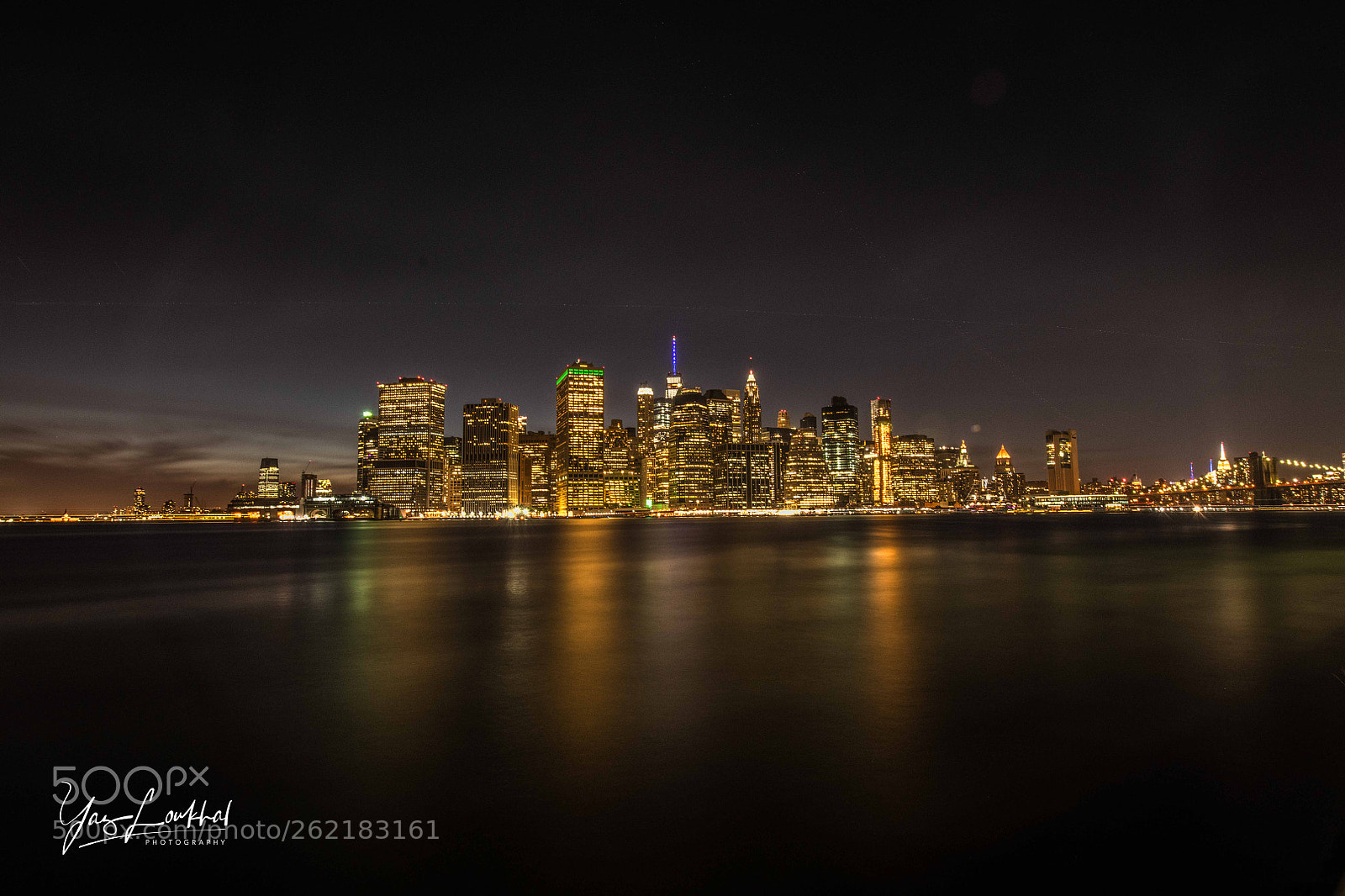 Nikon D850 sample photo. Manhattan at night photography