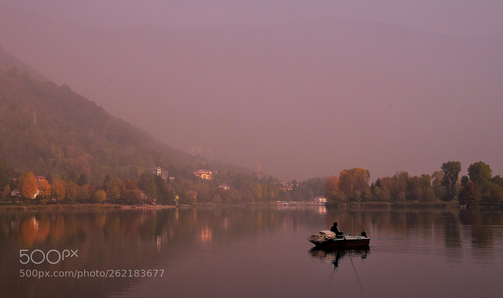 Nikon D5500 sample photo. Boat ride in autumn photography
