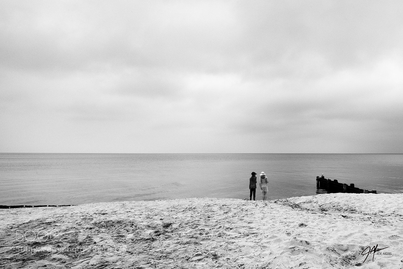 Nikon D750 sample photo. Beach observers photography