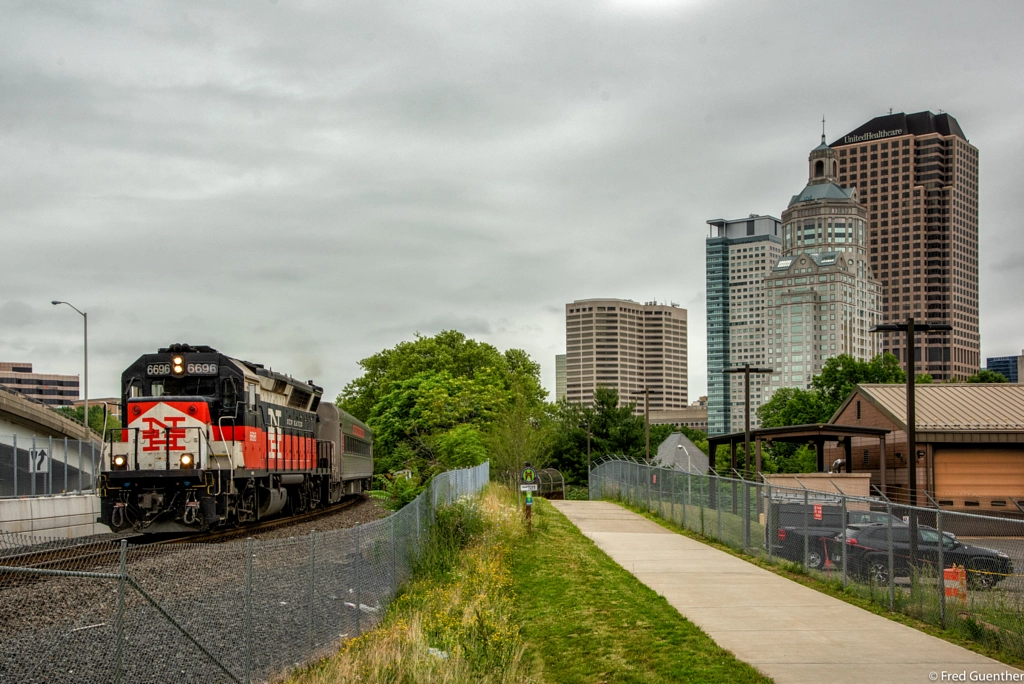 CTRail GP40 leaves Hartford by fred guenther on 500px.com