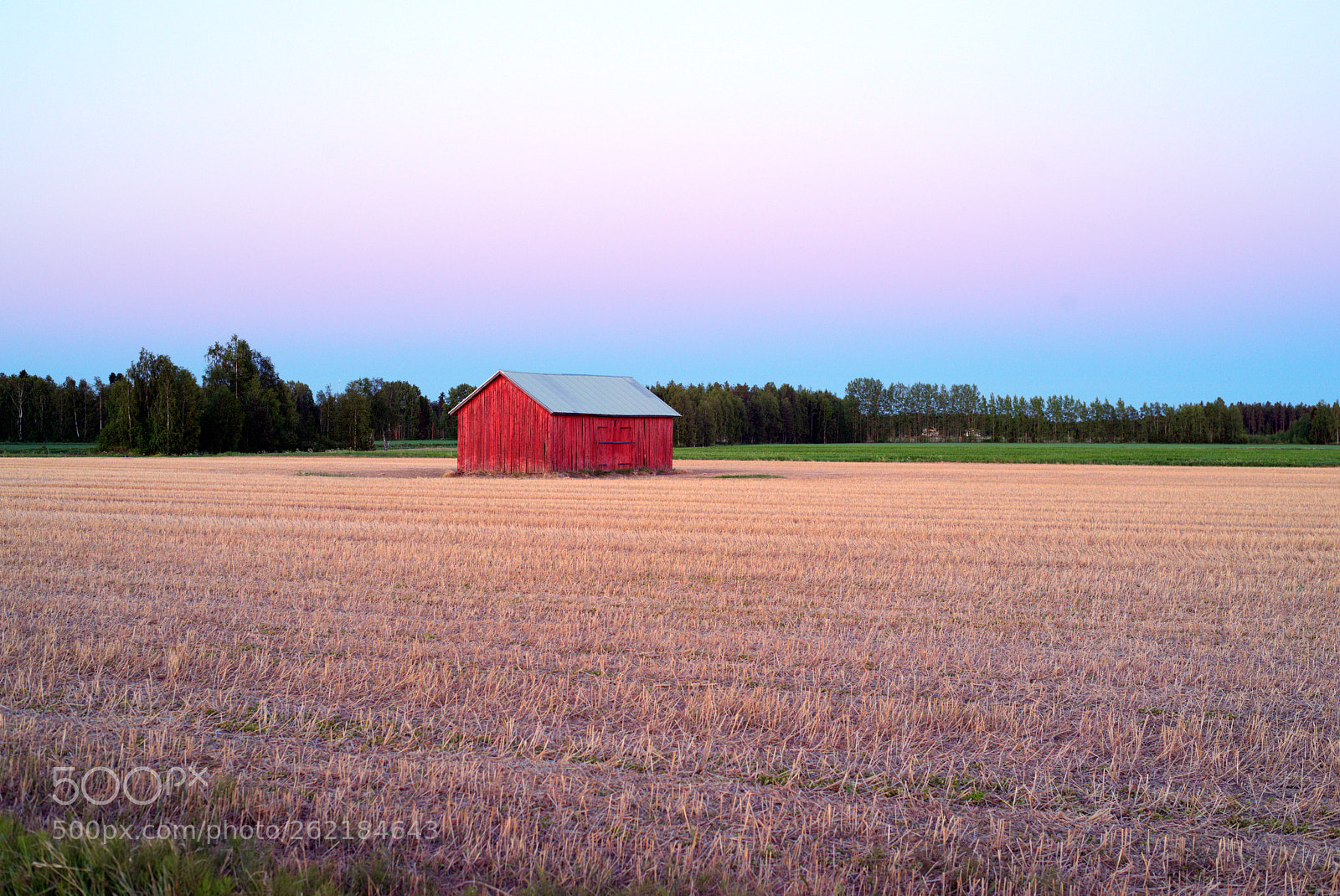 Pentax K-1 sample photo. Midnight scene, liminka fields photography