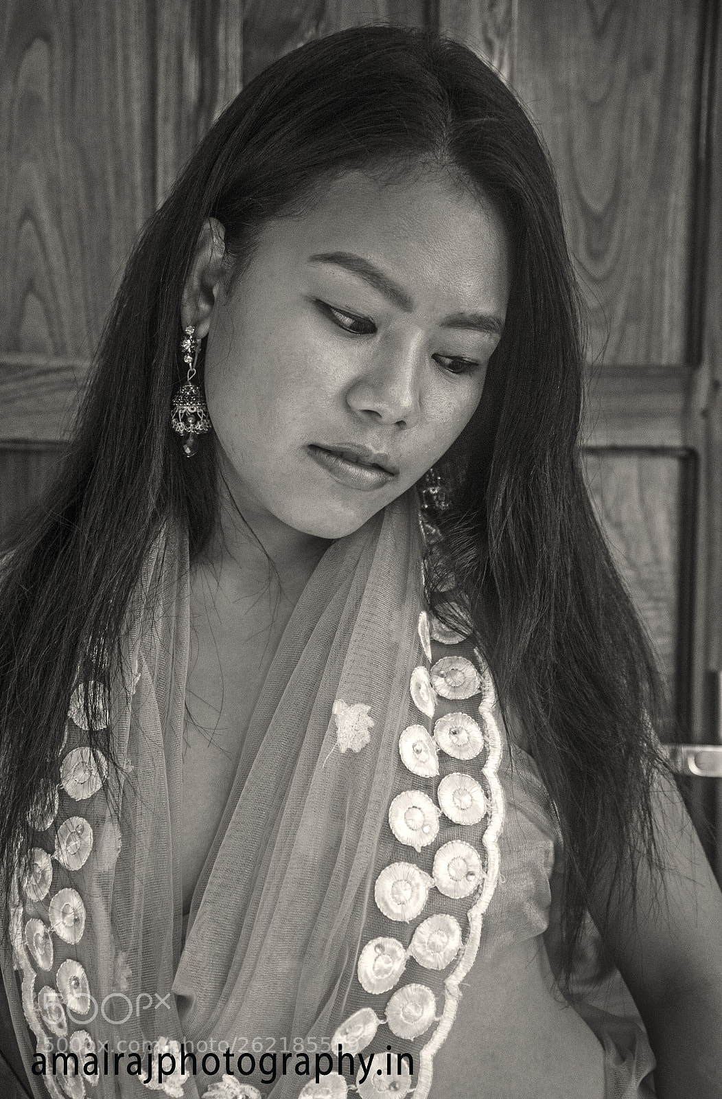 Nikon D610 sample photo. B&w portrait photography