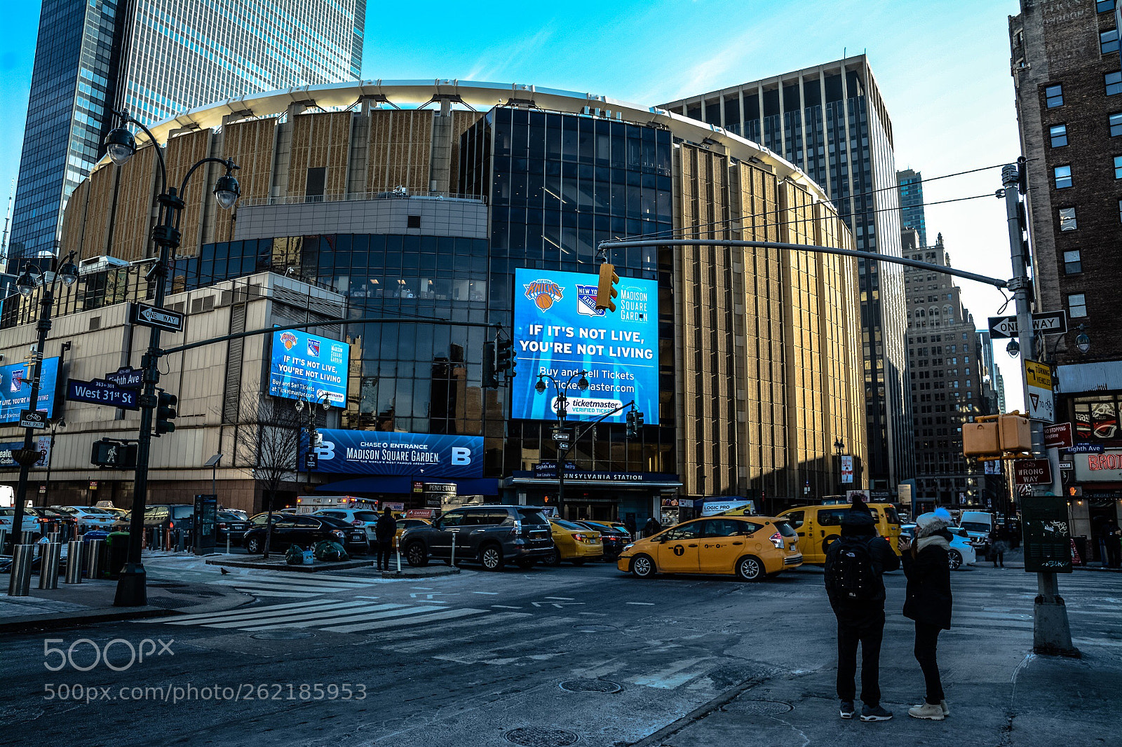 Nikon D7100 sample photo. Madison square garden  photography