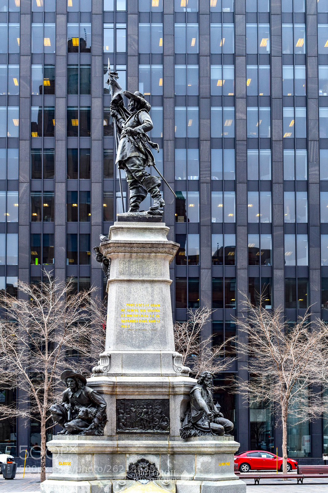 Nikon D5500 sample photo. Maisonneuve monument photography