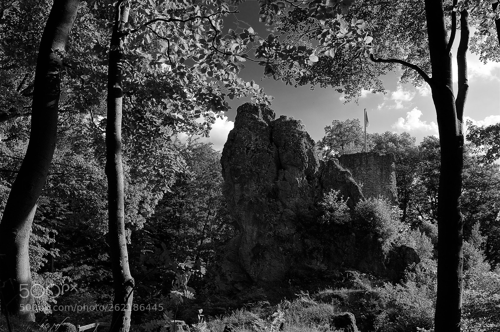 Pentax K-3 II sample photo. Castle ruine stierberg photography