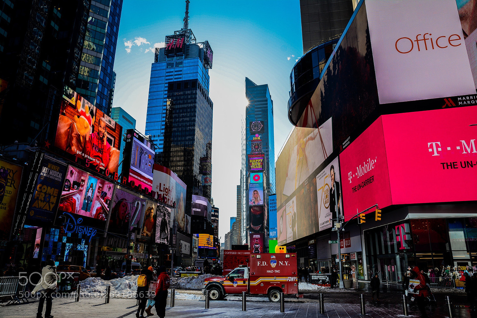 Nikon D7100 sample photo. Timesquare  photography