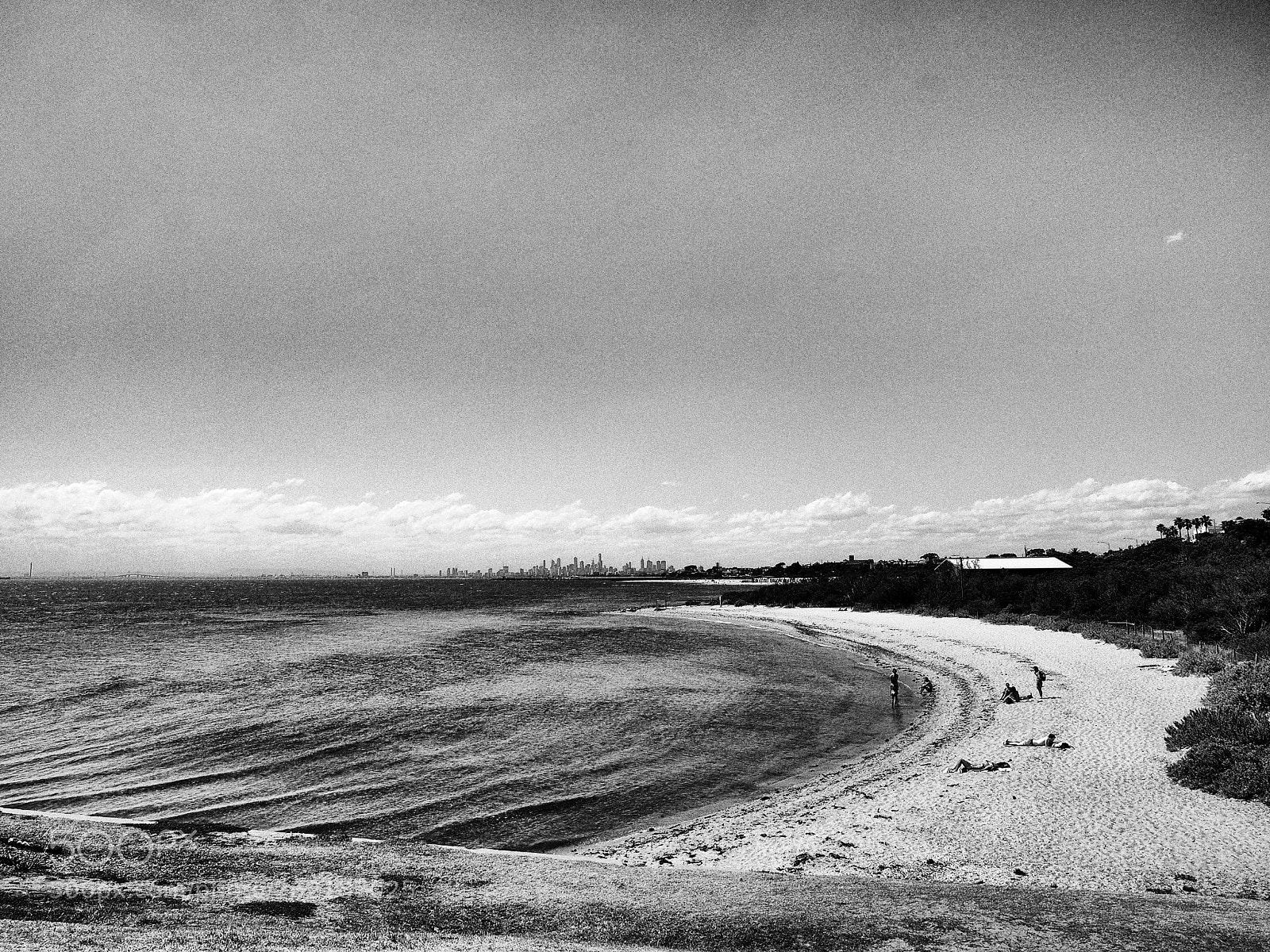 Olympus OM-D E-M1 sample photo. Melbourne skyline photography