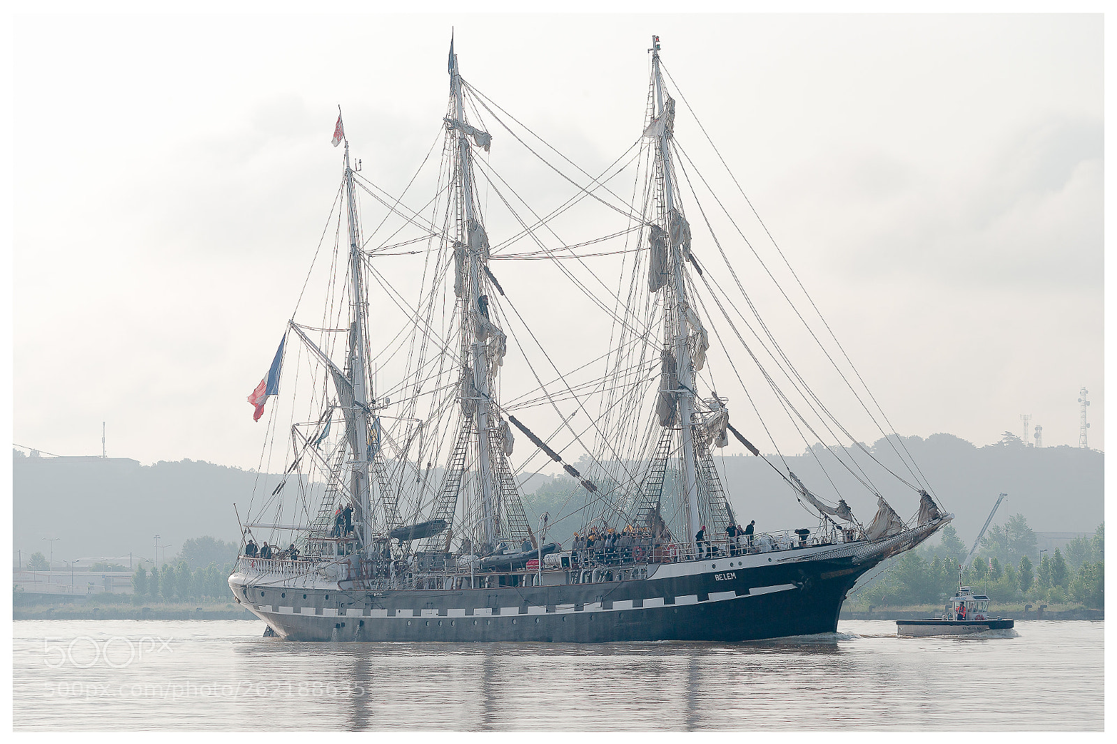 Canon EOS-1Ds Mark II sample photo. Le belem photography