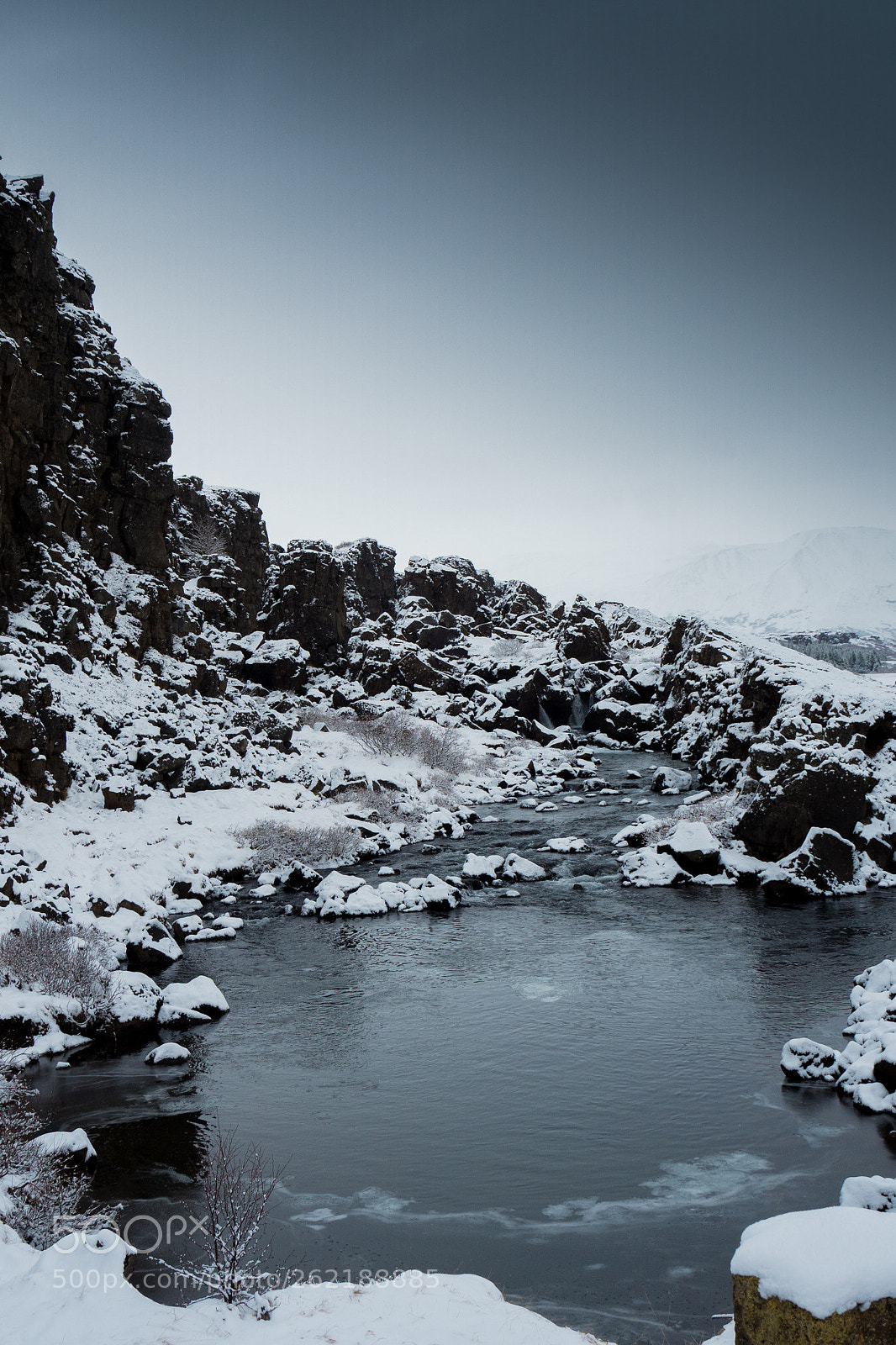 Olympus OM-D E-M5 II sample photo. On frozen pond photography