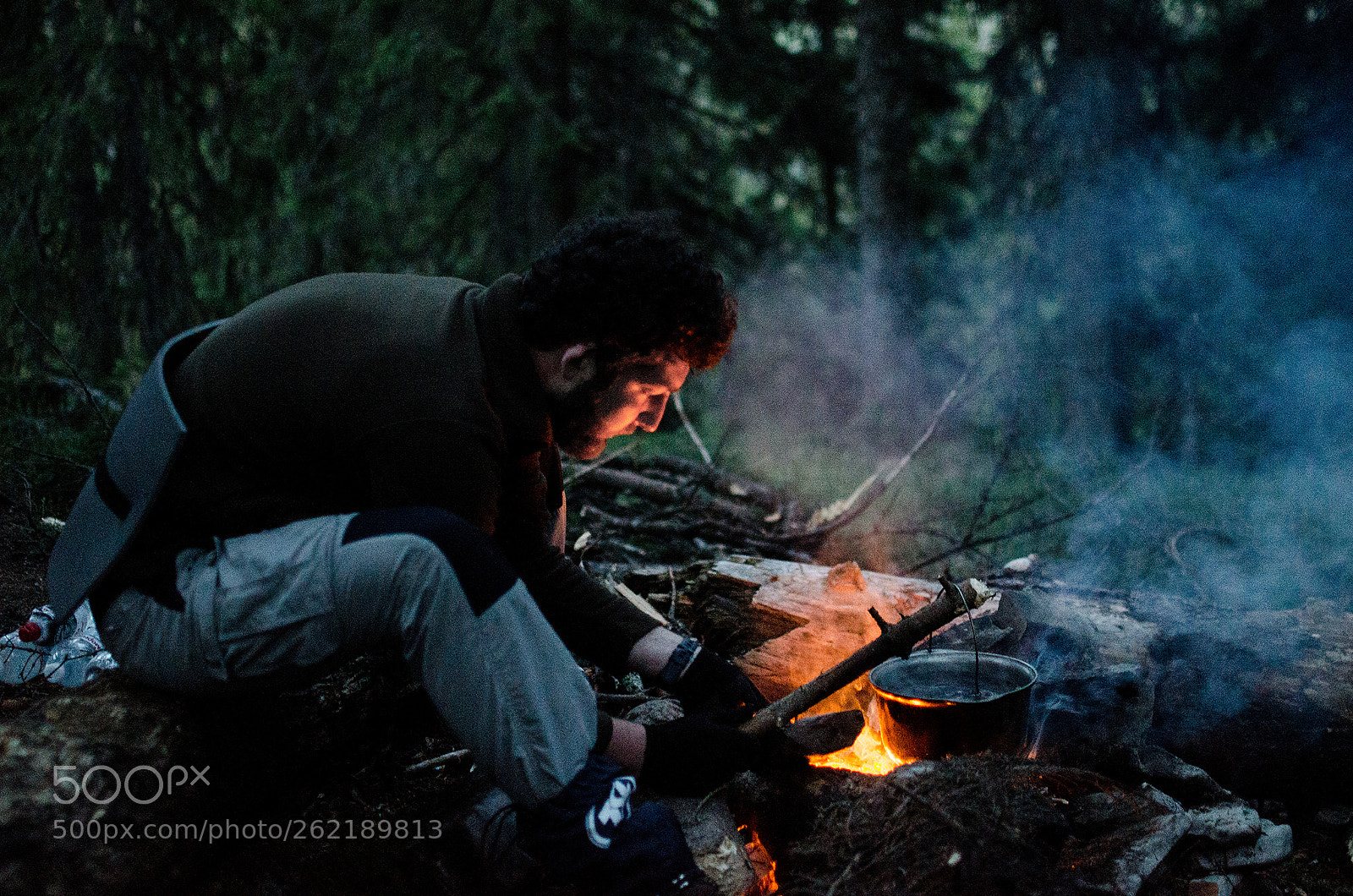Nikon D7000 sample photo. Man make fire photography