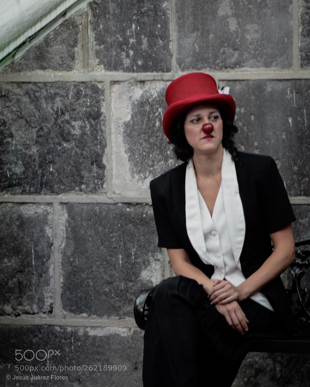 Nikon D5500 sample photo. Sad clown photography