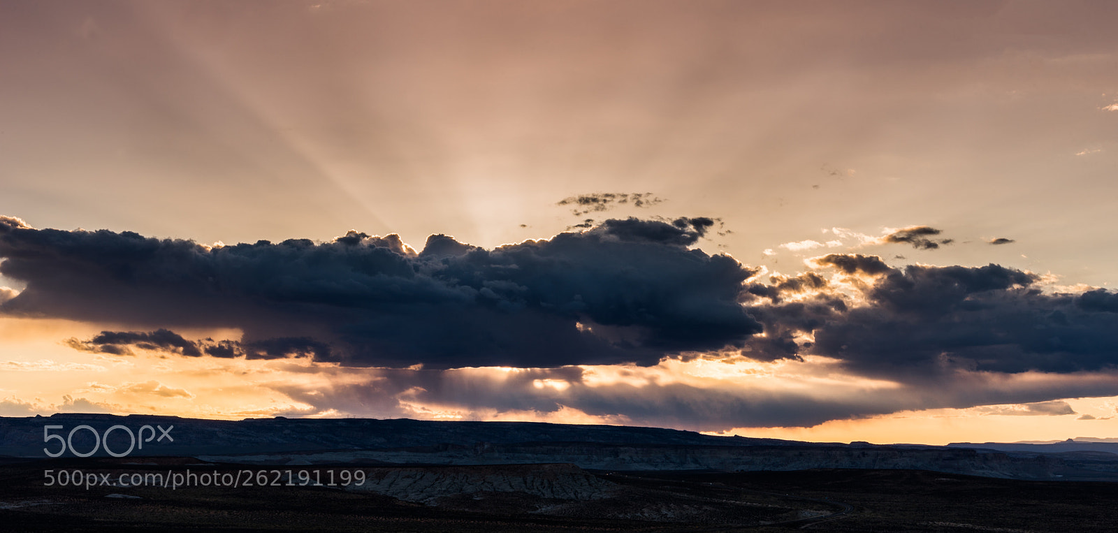 Nikon D750 sample photo. Sunset at lake powell photography