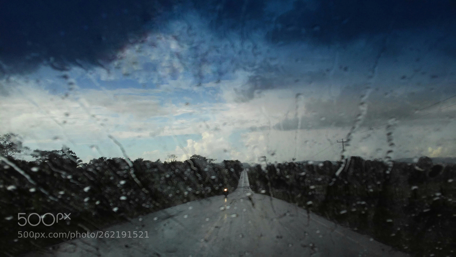 LG X STYLE sample photo. Heavy rain on the photography
