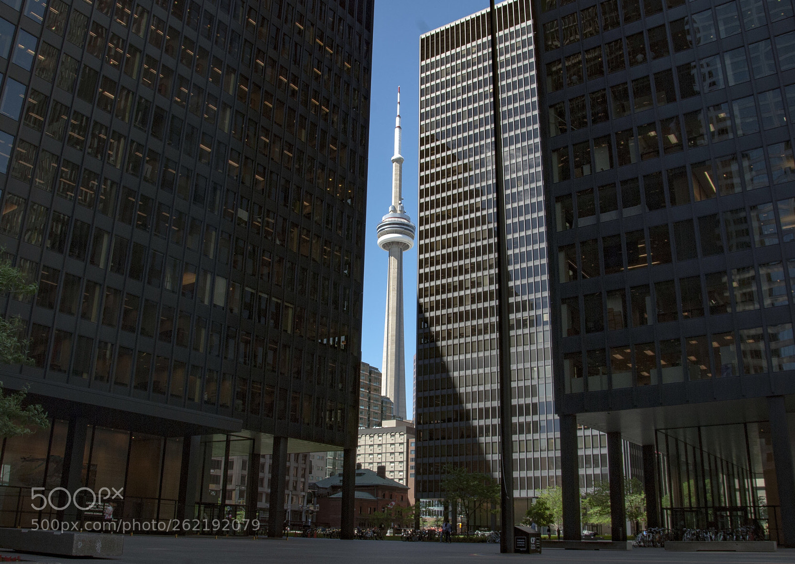 Nikon D80 sample photo. Cn tower photography