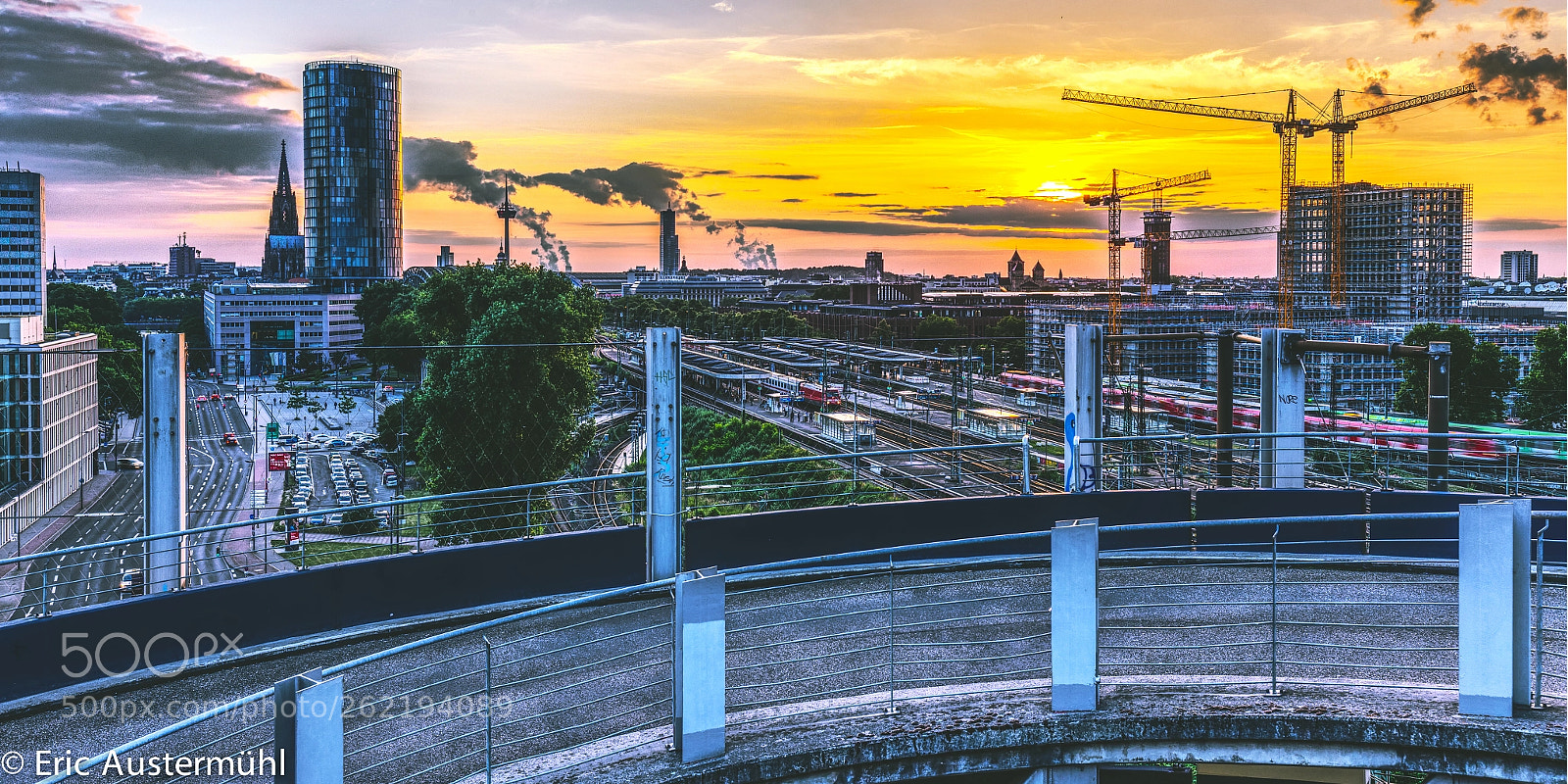 Canon EOS 6D sample photo. Sunset cologne photography