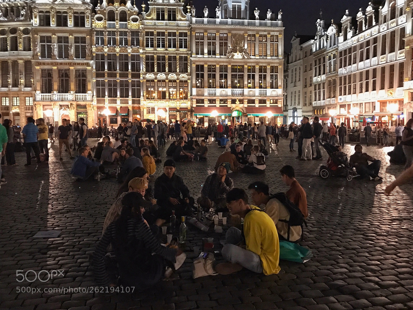 Apple iPhone 7 sample photo. Grand place of brussels  photography