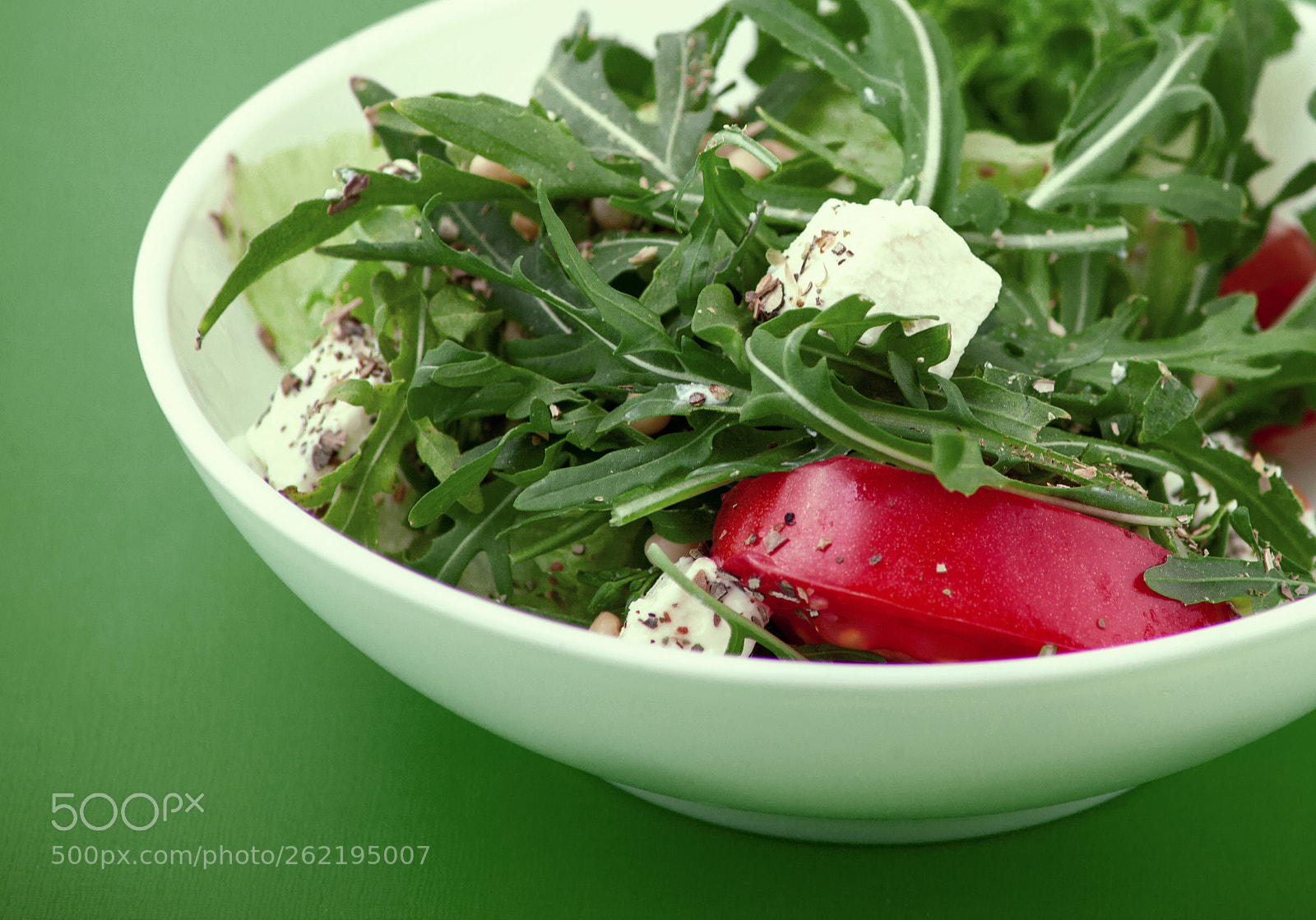 Canon EOS 5D Mark II sample photo. Ruccola salad photography