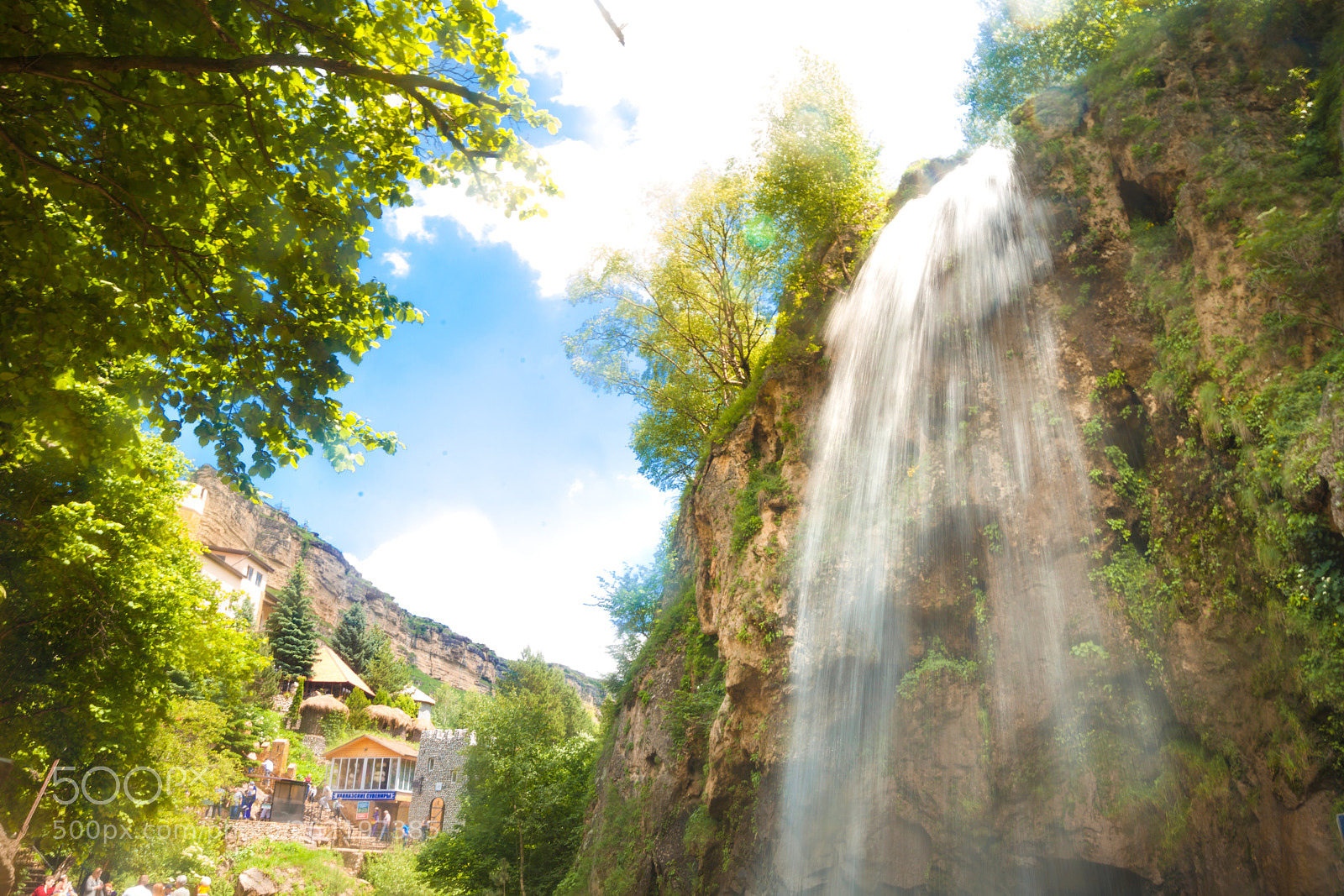 Canon EOS 5D Mark II sample photo. Waterfall photography