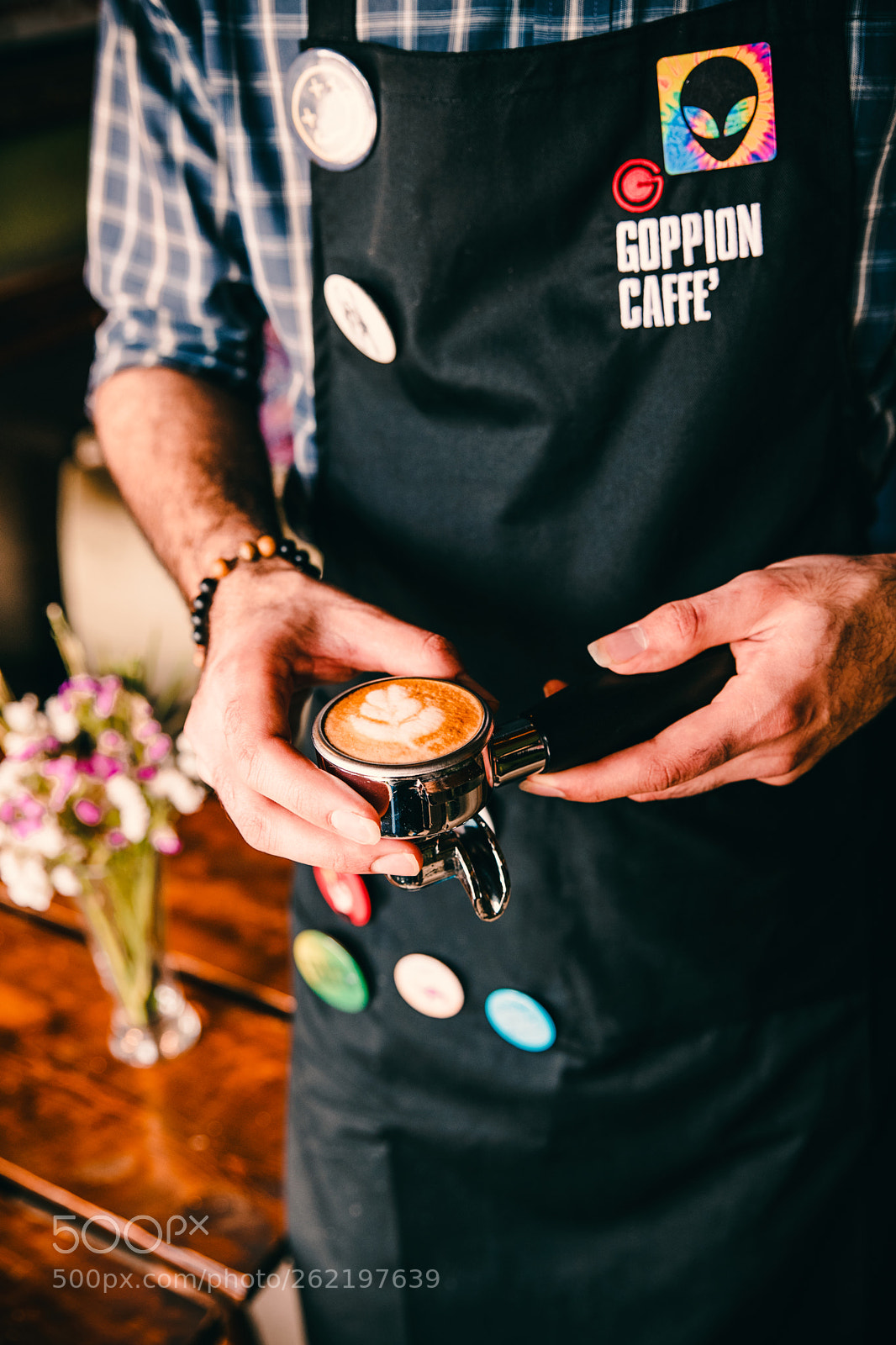 Nikon D850 sample photo. Barista art photography