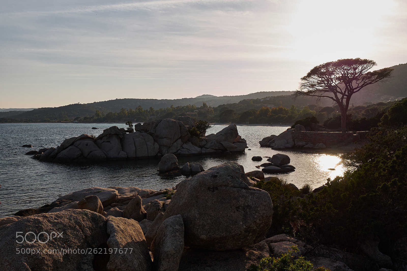 Olympus OM-D E-M10 sample photo. Sunset in palombaggia photography