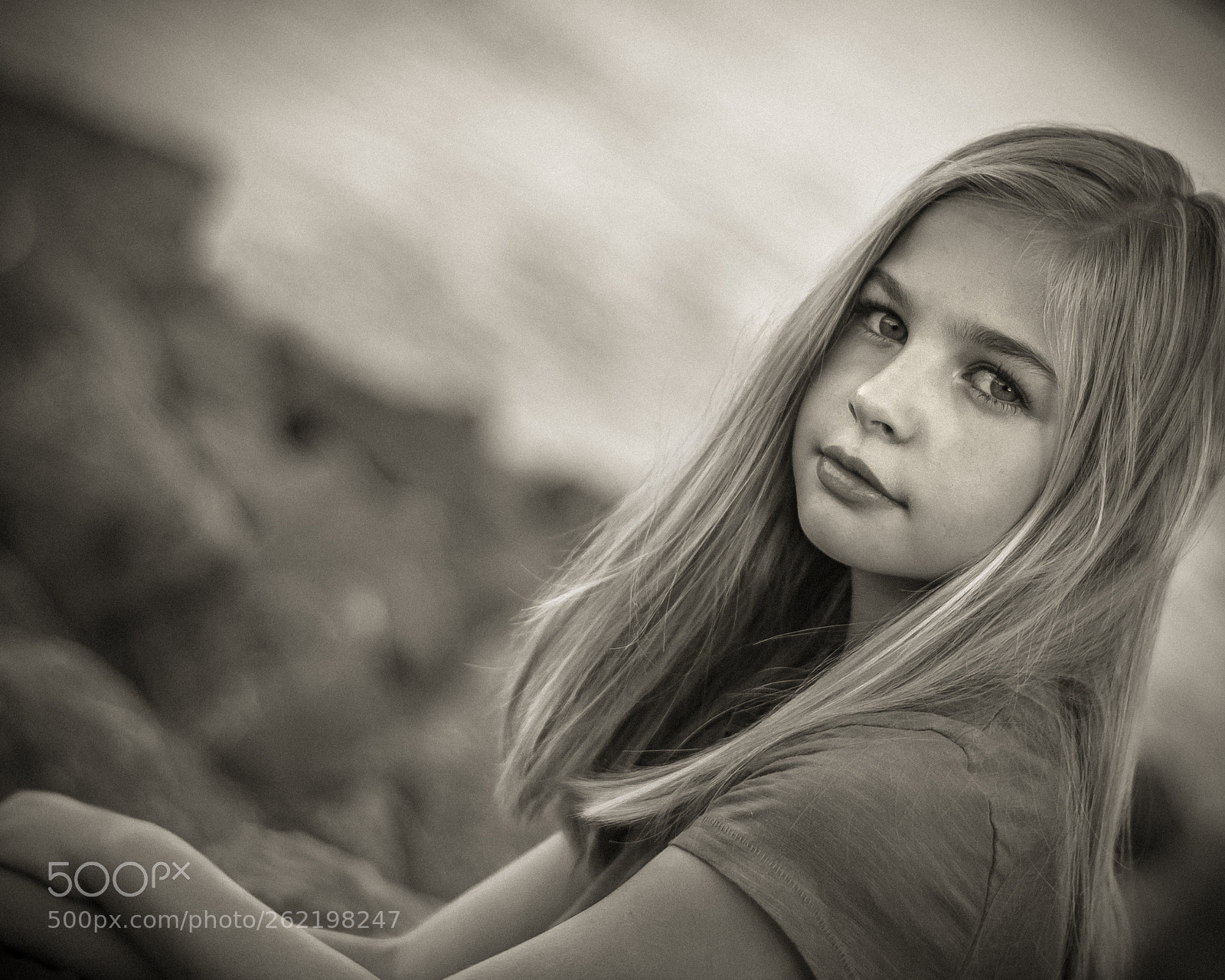 Nikon D3400 sample photo. Portrait black/white 2 photography