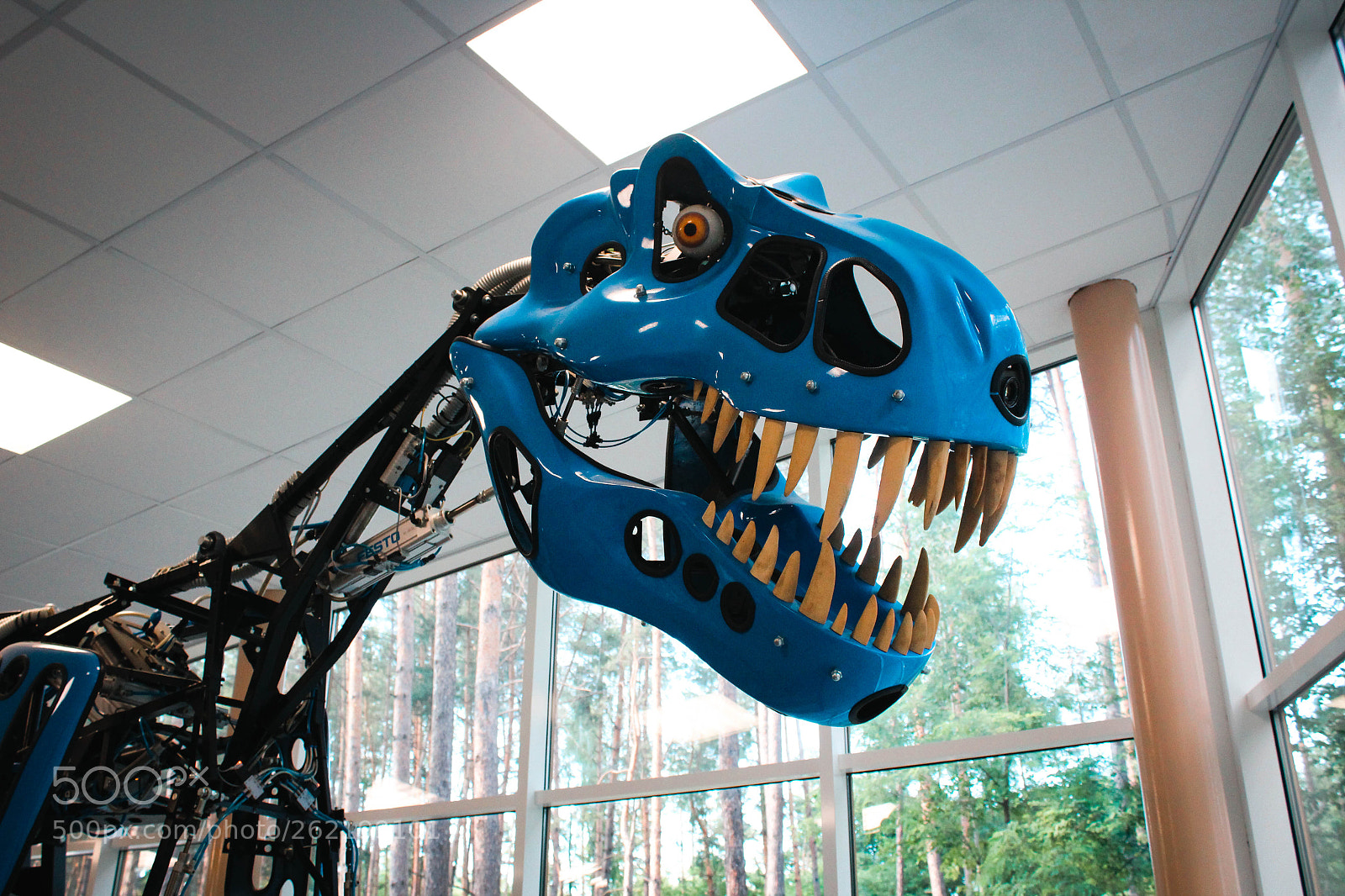 Canon EOS 1200D (EOS Rebel T5 / EOS Kiss X70 / EOS Hi) sample photo. Cyborg-dinosaur photography
